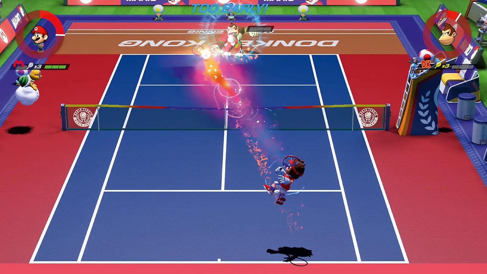 Nintendo lõbus must väljaanne — Mario Tennis Aces mäng – pilt 9