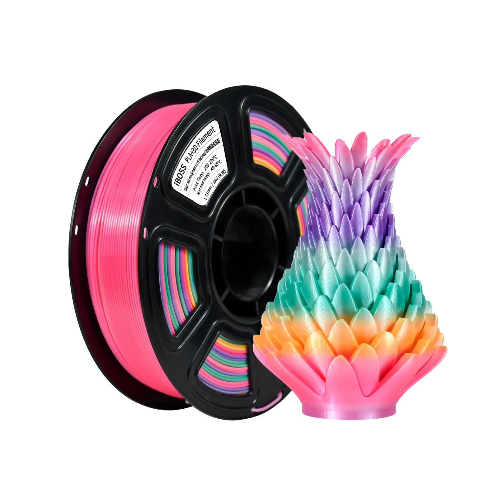 iBOSS PLA+ seide filament – siledus ja erksad värvid