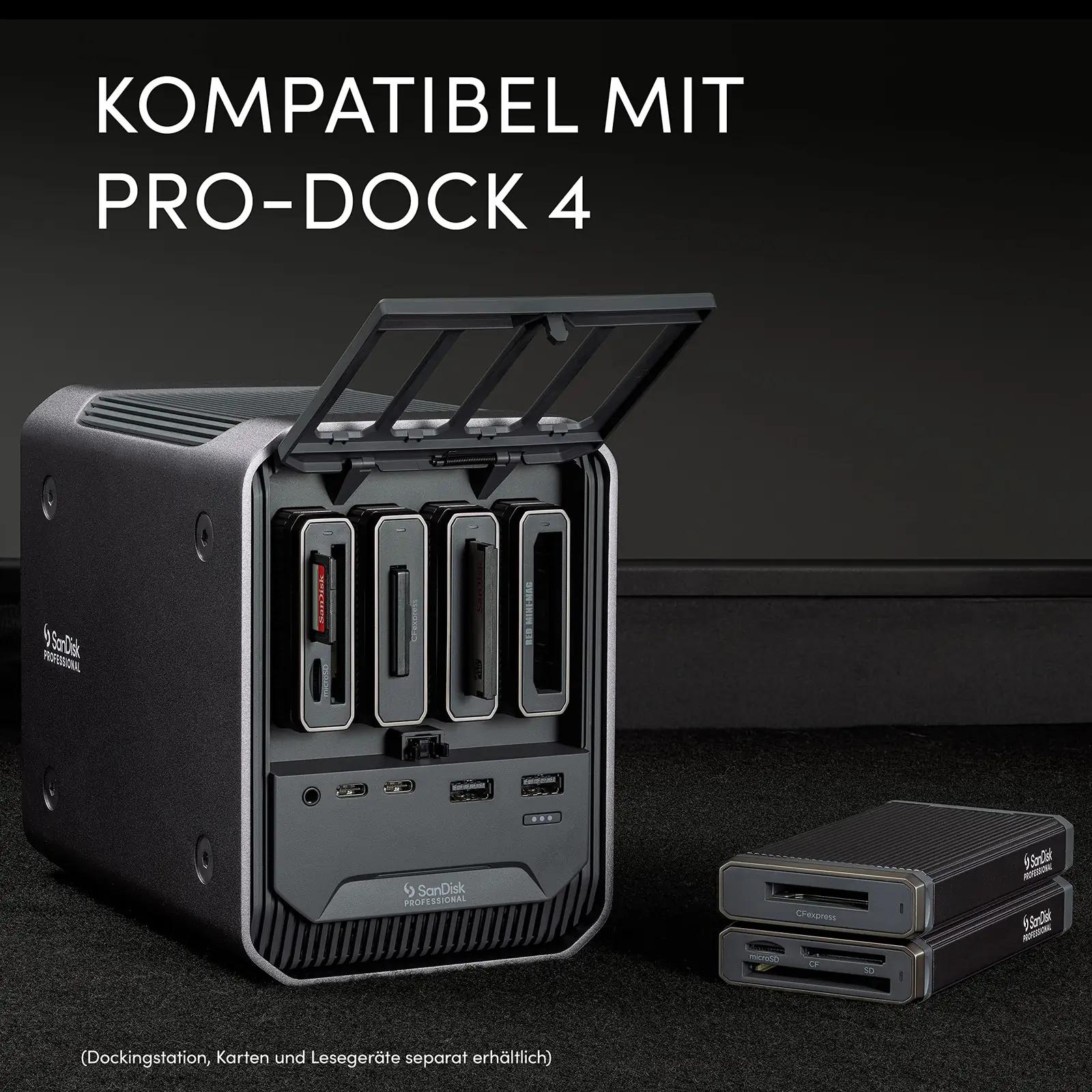 SanDisk Professional kõrge jõudlusega kaardilugeja USB-C – pilt 7