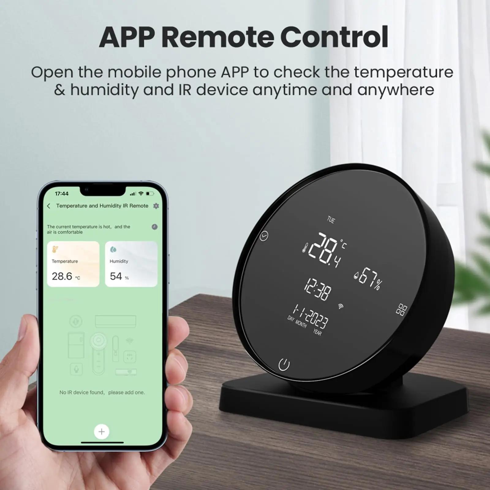 JOYELEC WiFi siseruumide termomeeter-hügromeeter LCD-ekraaniga – pilt 6