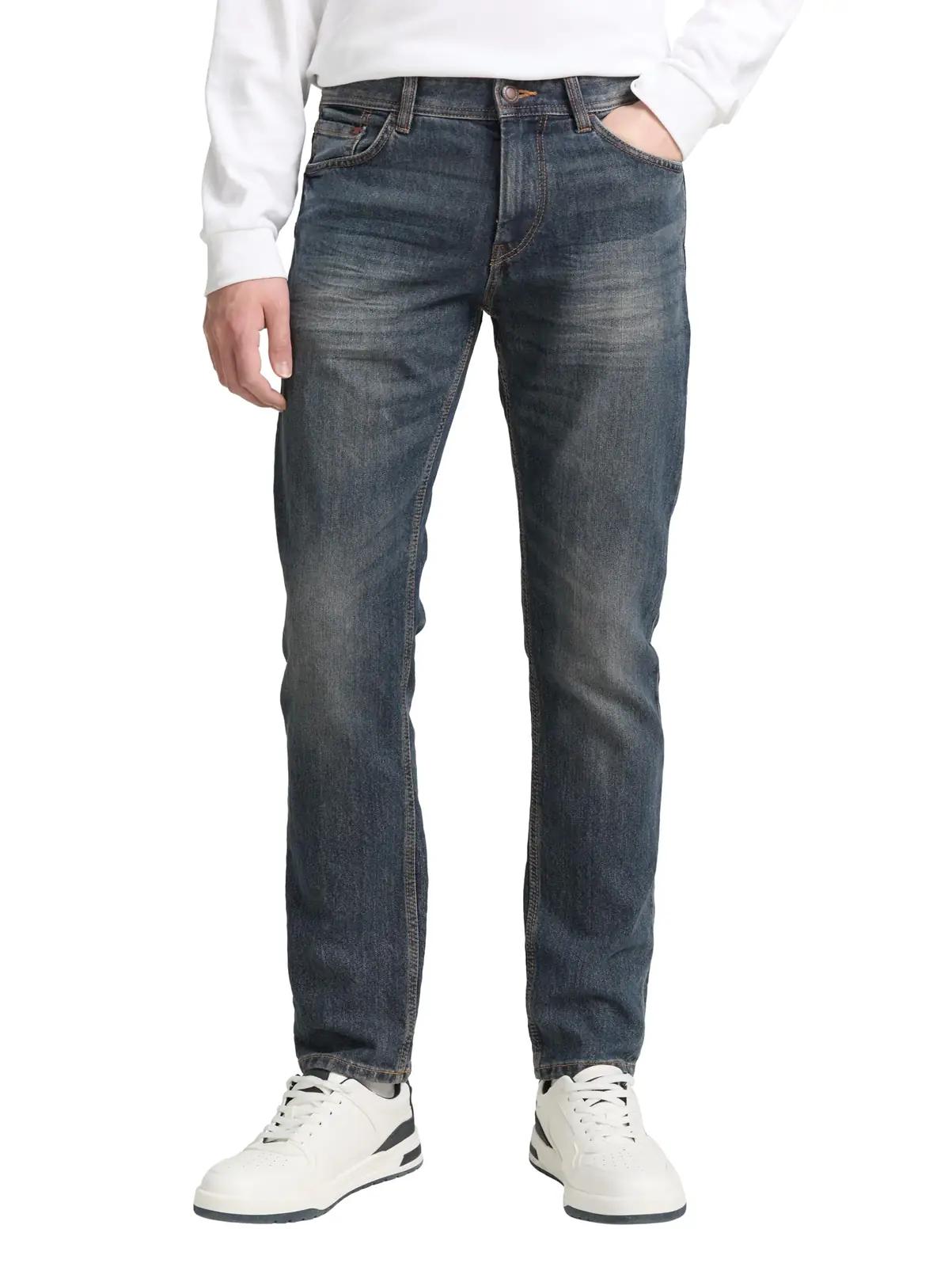 TOM TAILOR mugav mid stone wash teksapüksid – vastupidav materjal