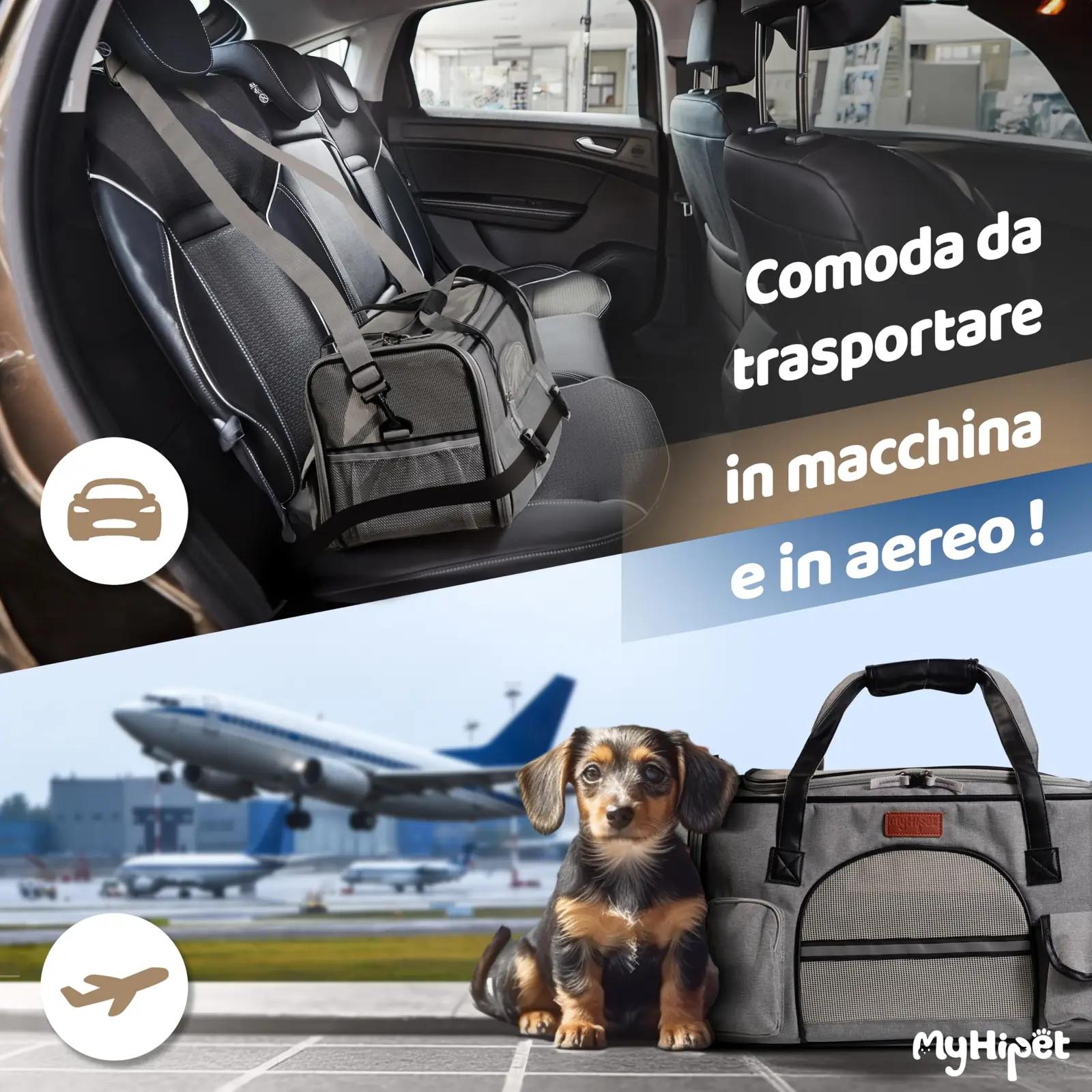 MyHiPet tugev reisitransportbox 300D Oxford-kangas – pilt 7
