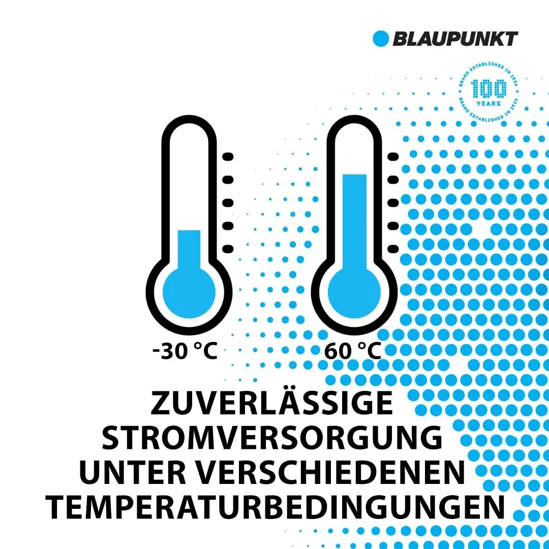 Blaupunkt vastupidav liitiumCR2025 patarei – pikk säilivus – kasutusnäide