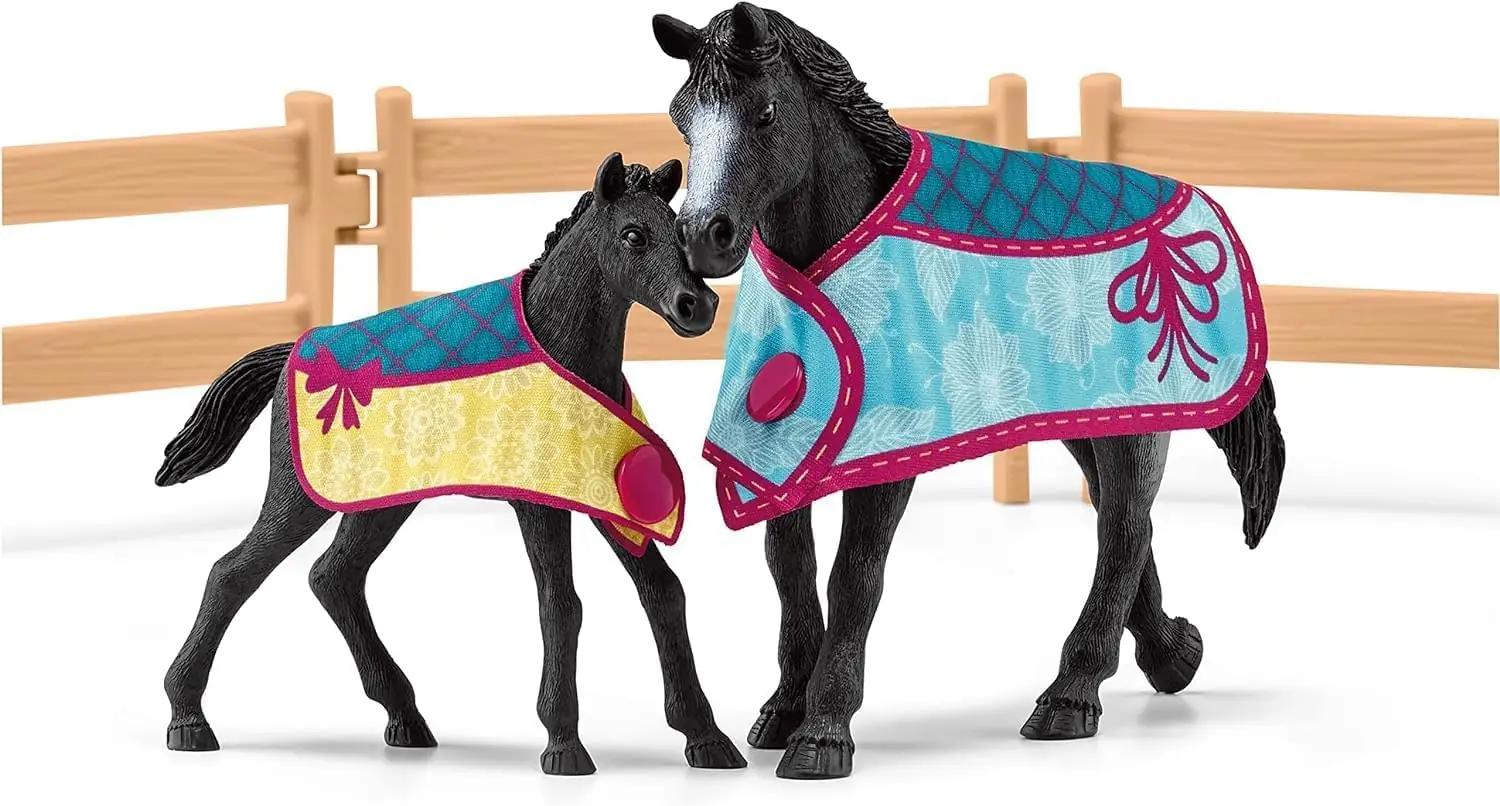 SCHLEICH Hobusetalli mängukomplekt — realistlik plastikust – lisavaade