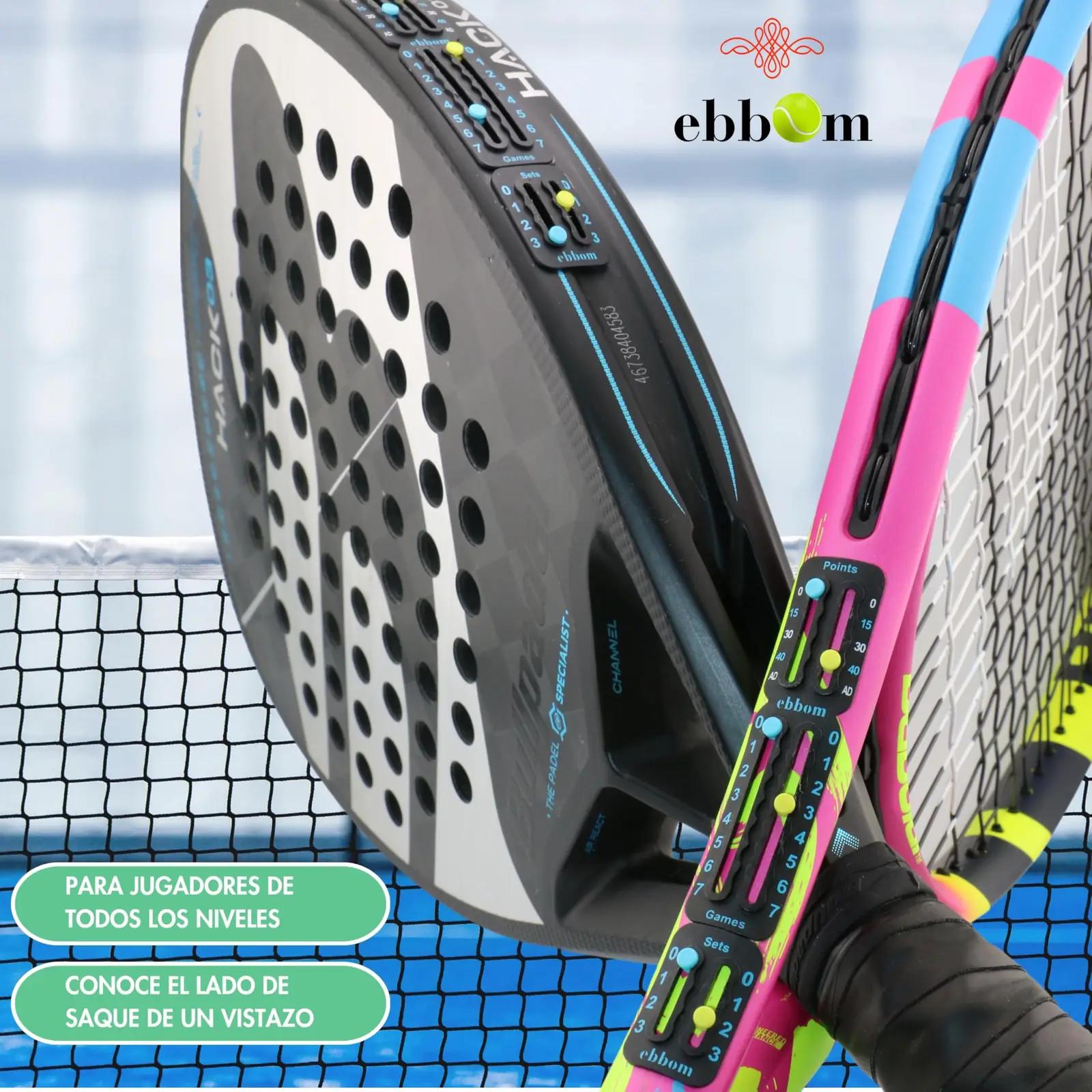 EBBOM vastupidav PVC punktiloendur — sobib padelile ja tennisele – pilt 6