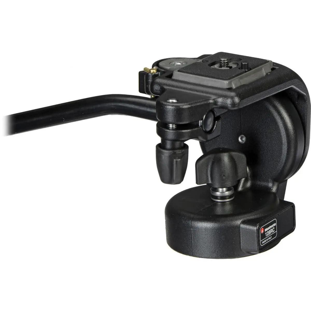 Manfrotto vastupidav alumiiniumist mikrovideo-pea — sujuv – pakend ja tarvikud