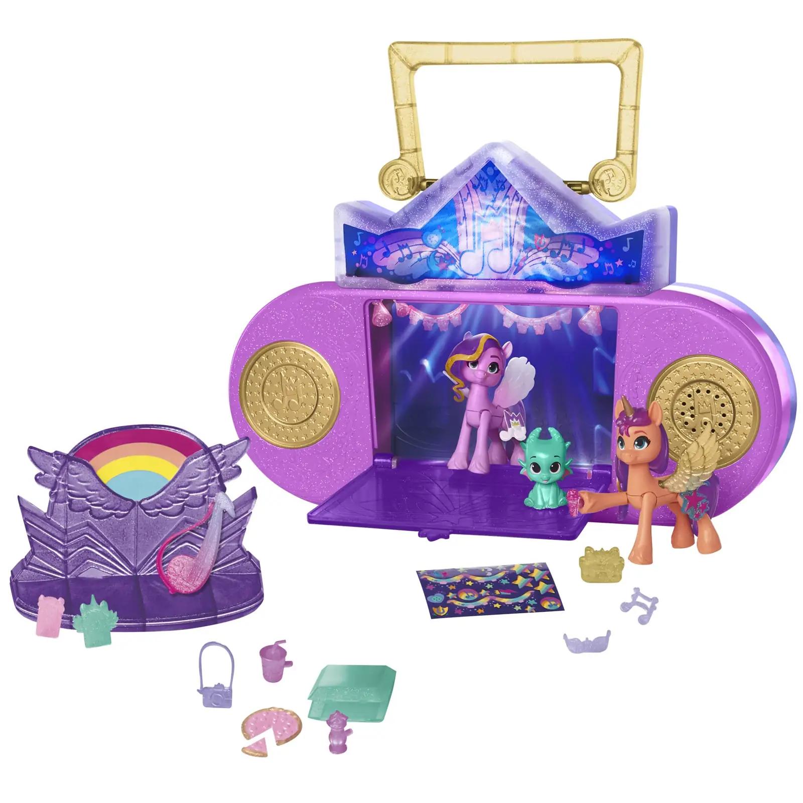 My Little Pony kaunilt valgustuv mängukomplekt lastekingiks