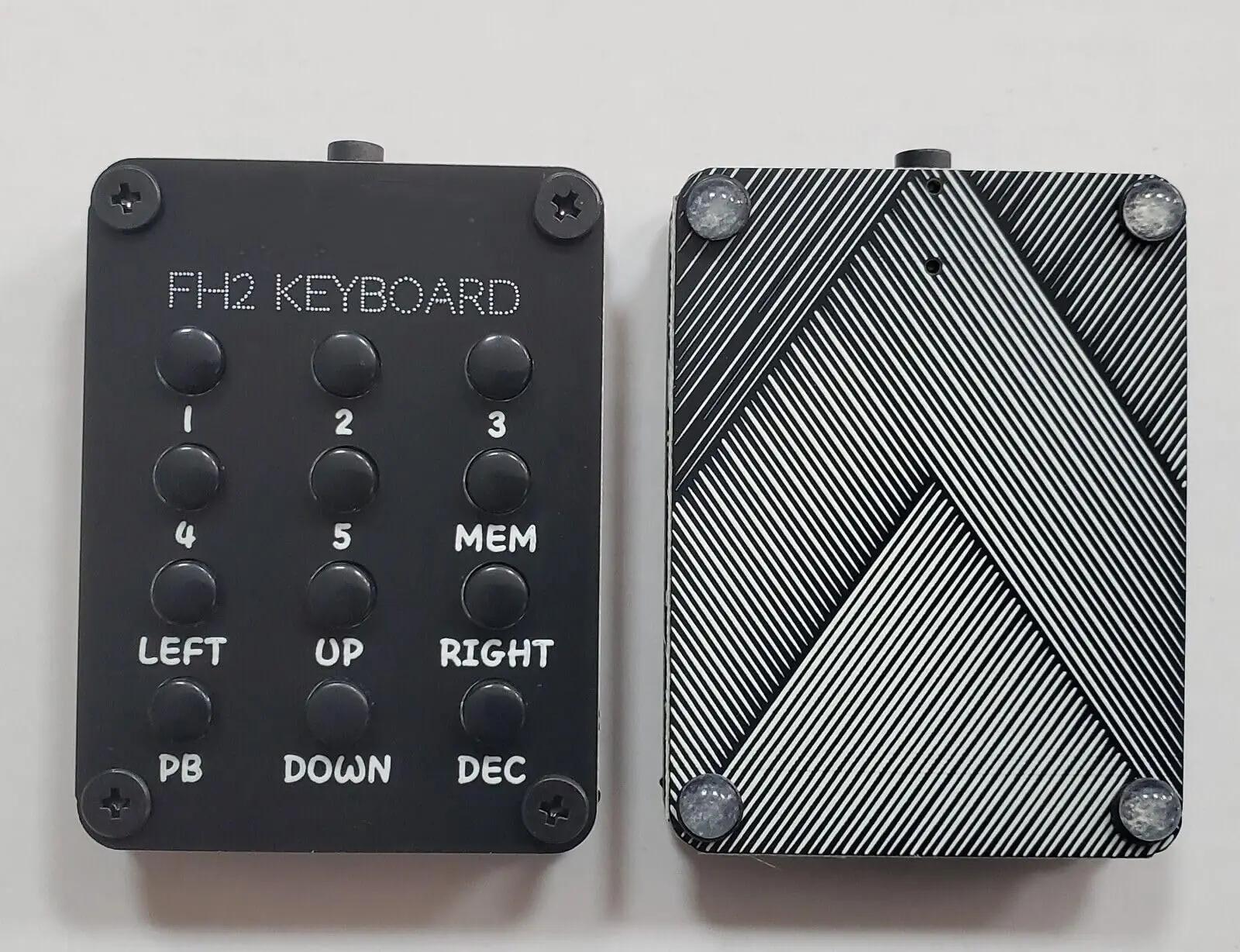 PQIQP metallist väline klaviatuur FH-2 – vastupidav nano-stiil – detailne vaade