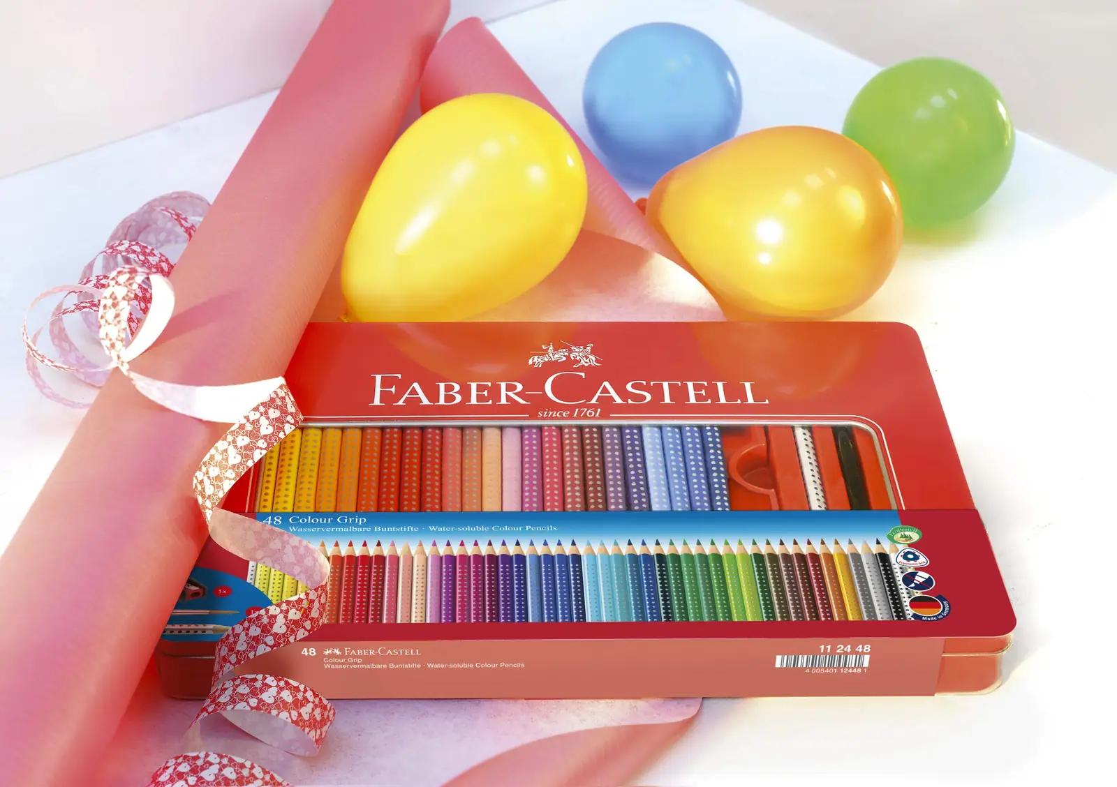 Faber-Castell 112448 värvipliiatsid – detailne lähivaade