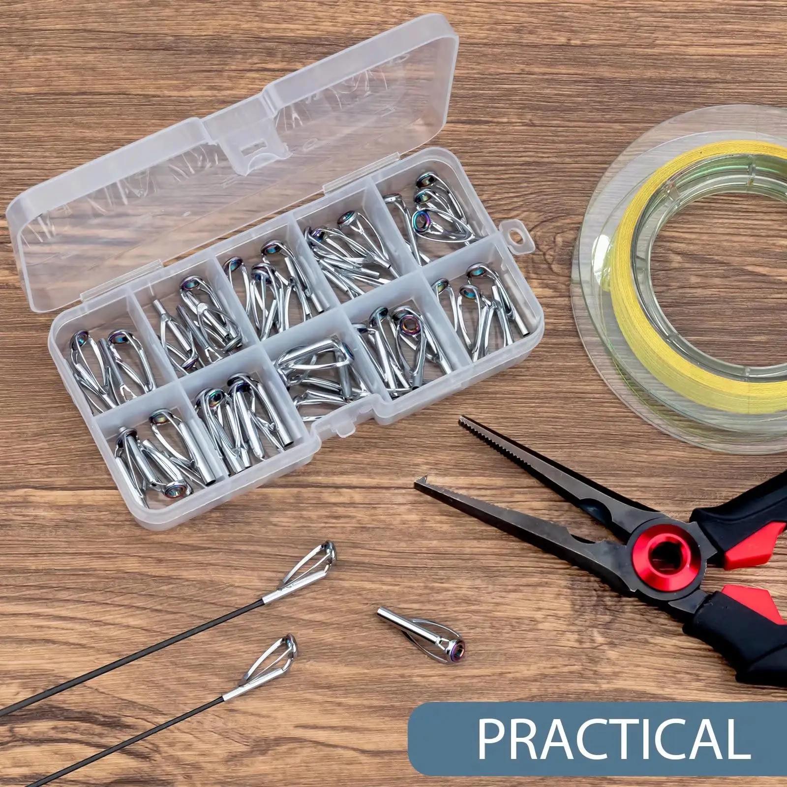 THKFISH keraamiline kalastusvarustuse tippring komplekt – pilt 7