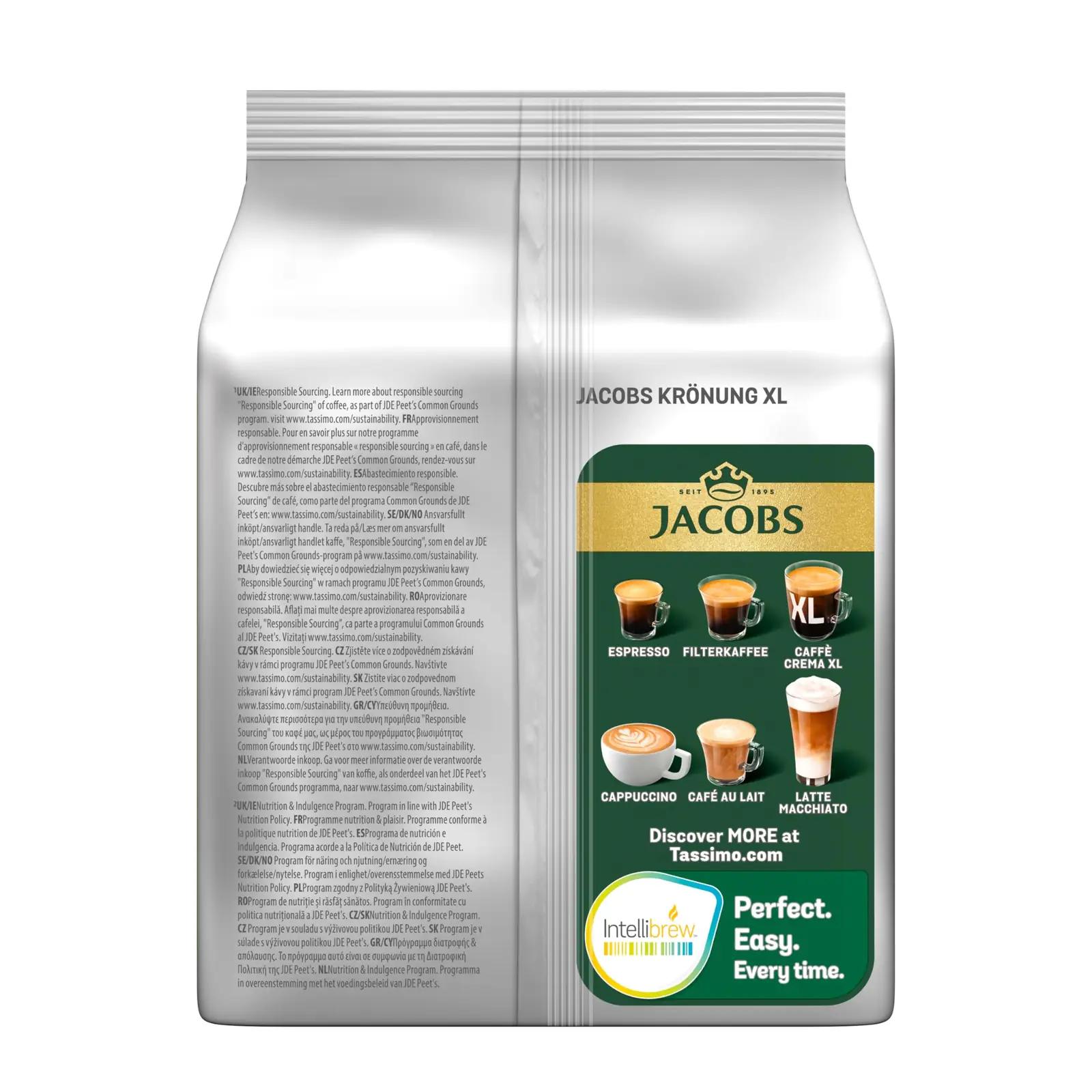 Tassimo Jacobs Krönung XL — tugev maitse ja mugav pakk – pilt 8