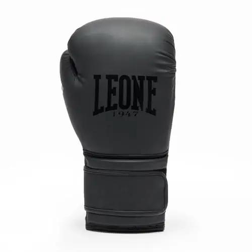 LEONE 1947 mustad sünteetilised poksikindad 14 oz — vastupidavus – detailne vaade
