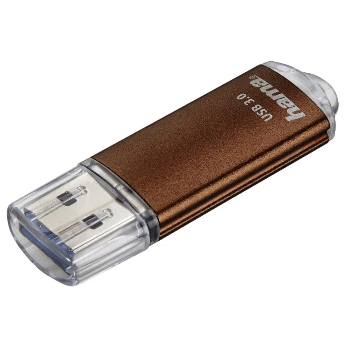 Hama stiilne metallist 256GB USB-mälupulk kingituseks – detailne vaade