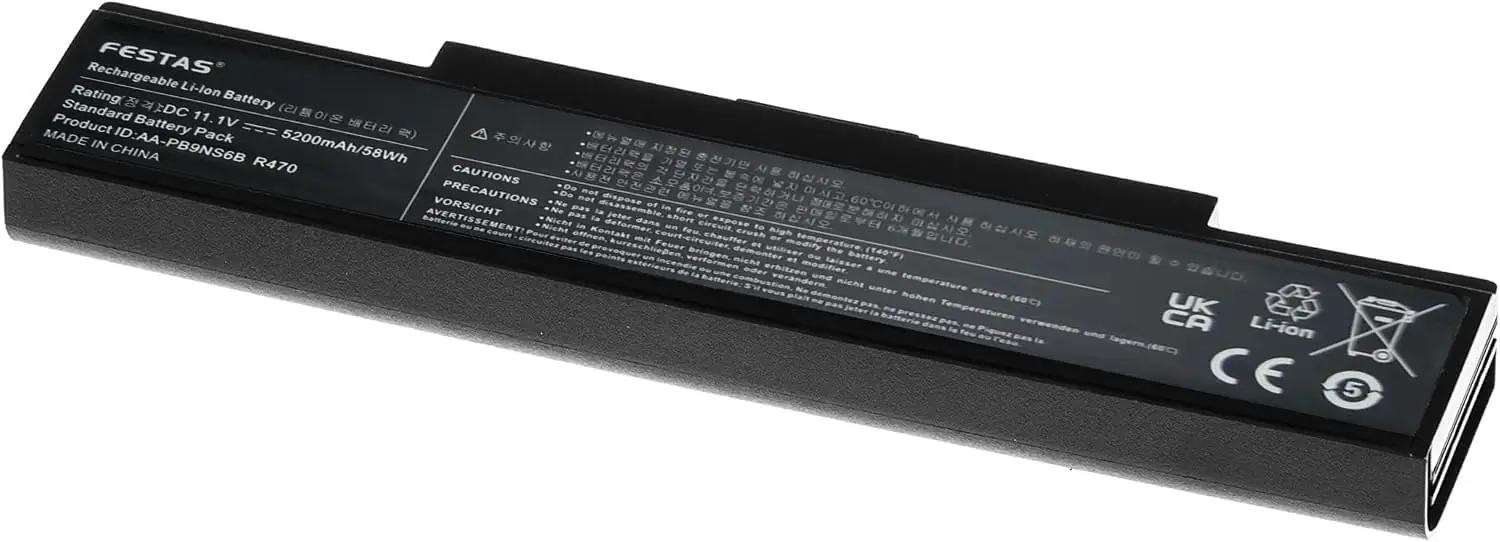 FESTAS vastupidav sülearvutiaku 11.1V 5200mAh – asendus – pakend ja tarvikud