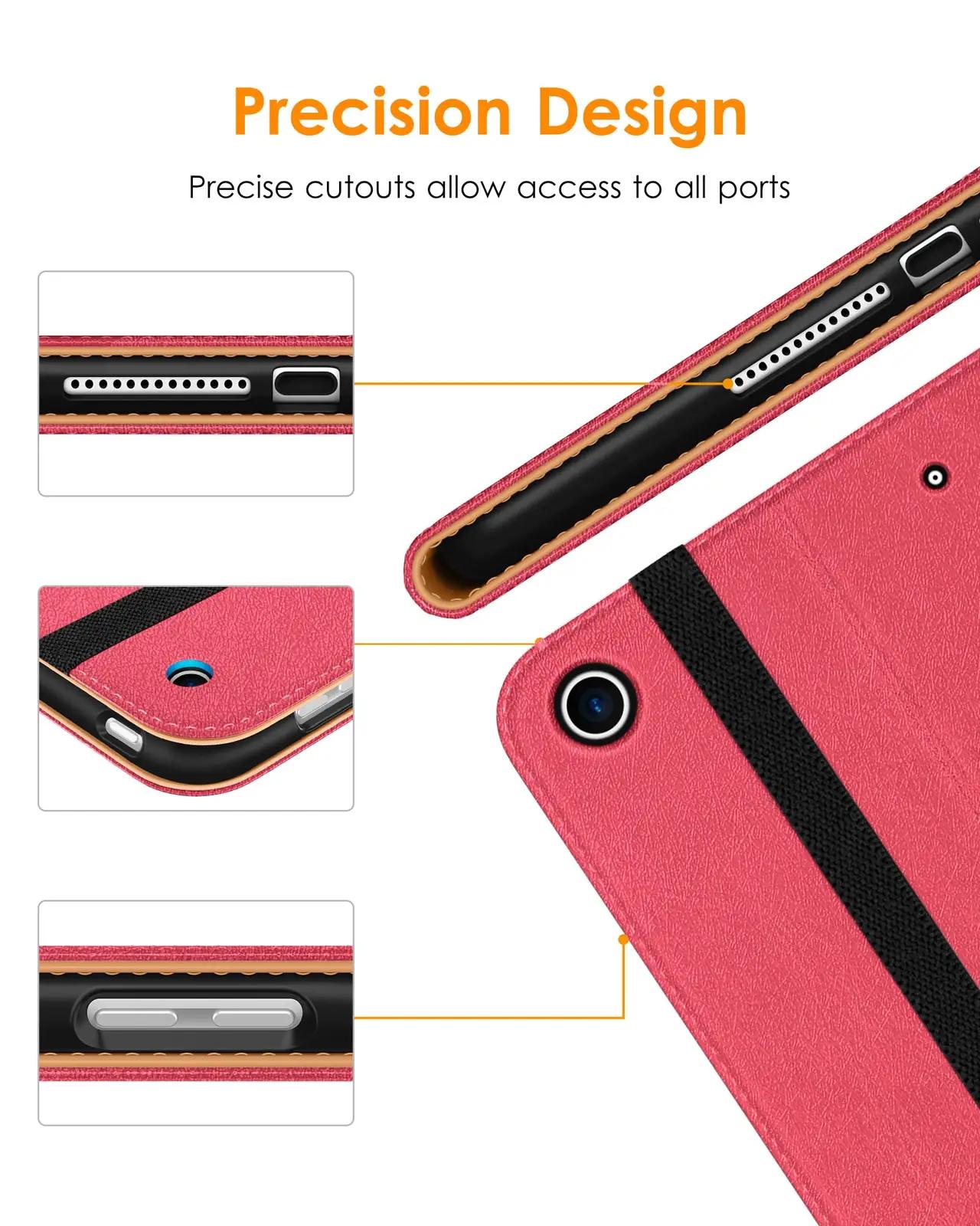 DTTO premium nahkne iPad 10,2″ kaitsekaitse — äriline stiil – pilt 6