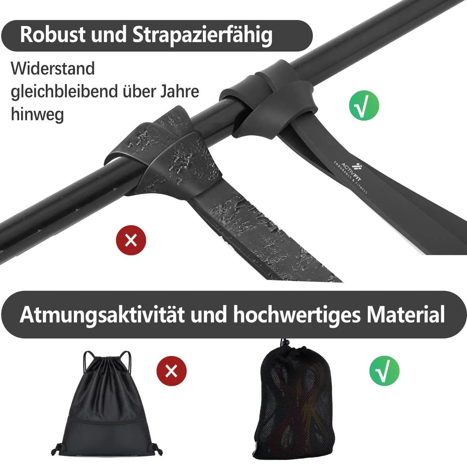 ActivFIT vastupidavast TEP-ist treeningkummide komplekt – pilt 7