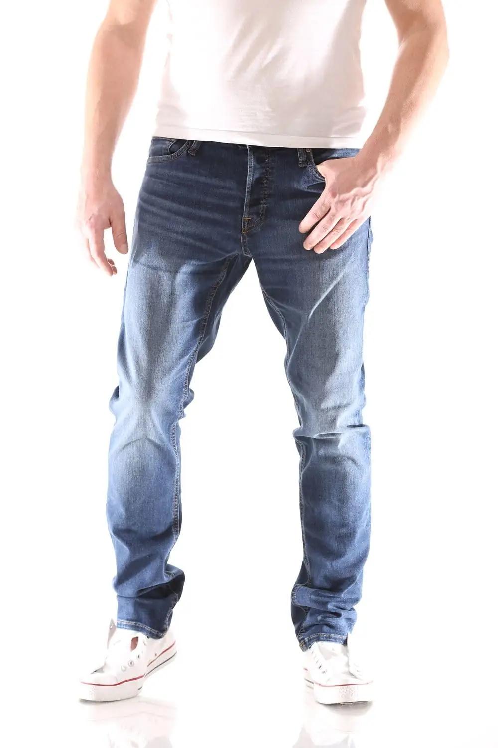 JACK & JONES sinised slim-farkud – mugav naturaalne puuvill