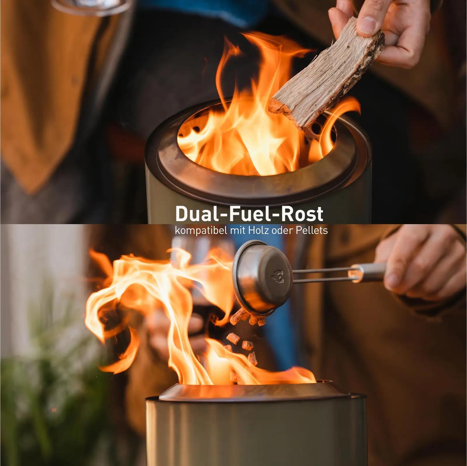 Solo Stove roostevaba laua-tulekeraamika — kompaktne ja – pakend ja tarvikud