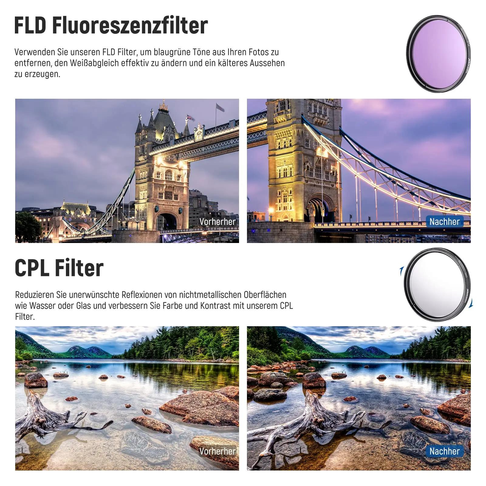 NEEWER alumiinium 58mm filter- ja objektiivikomplekt kingituseks – pilt 6