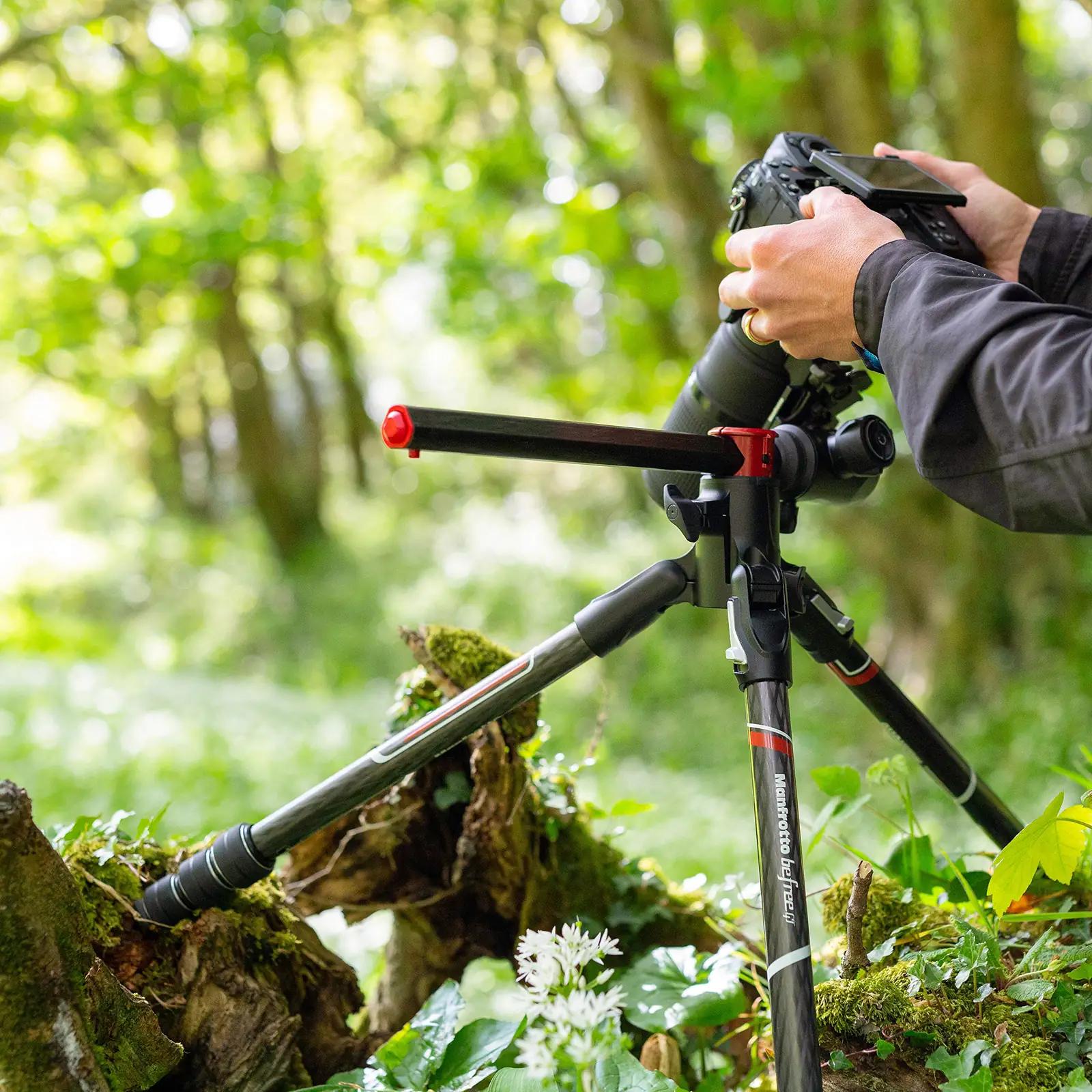 Manfrotto süsinikkiust reisistatiiv professionaalsele – pilt 8