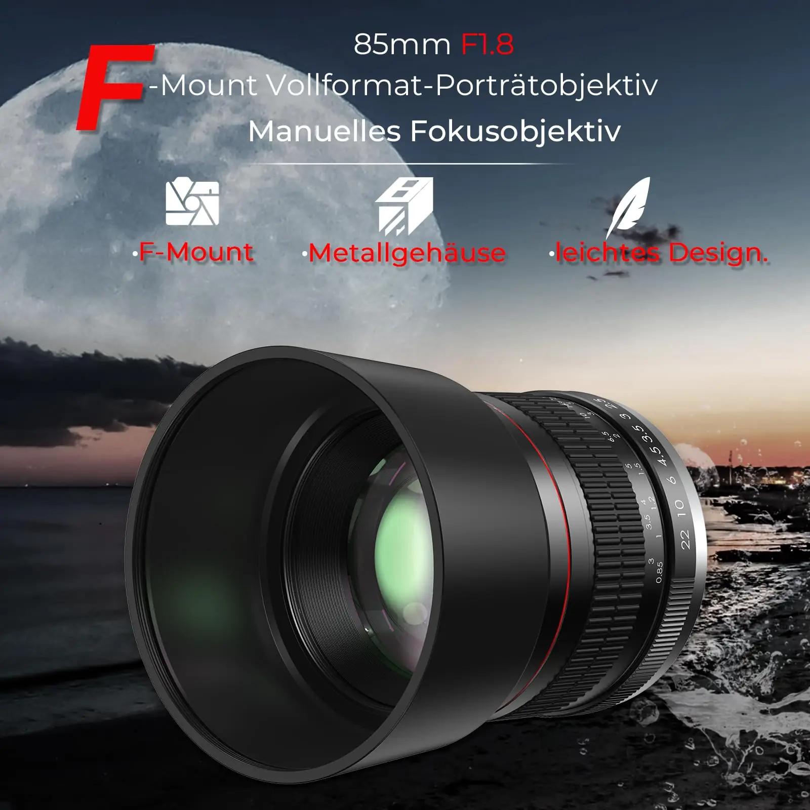 lightdow 85mm F1.8 portreeobjektiiv – kerge ja terav – pilt 6