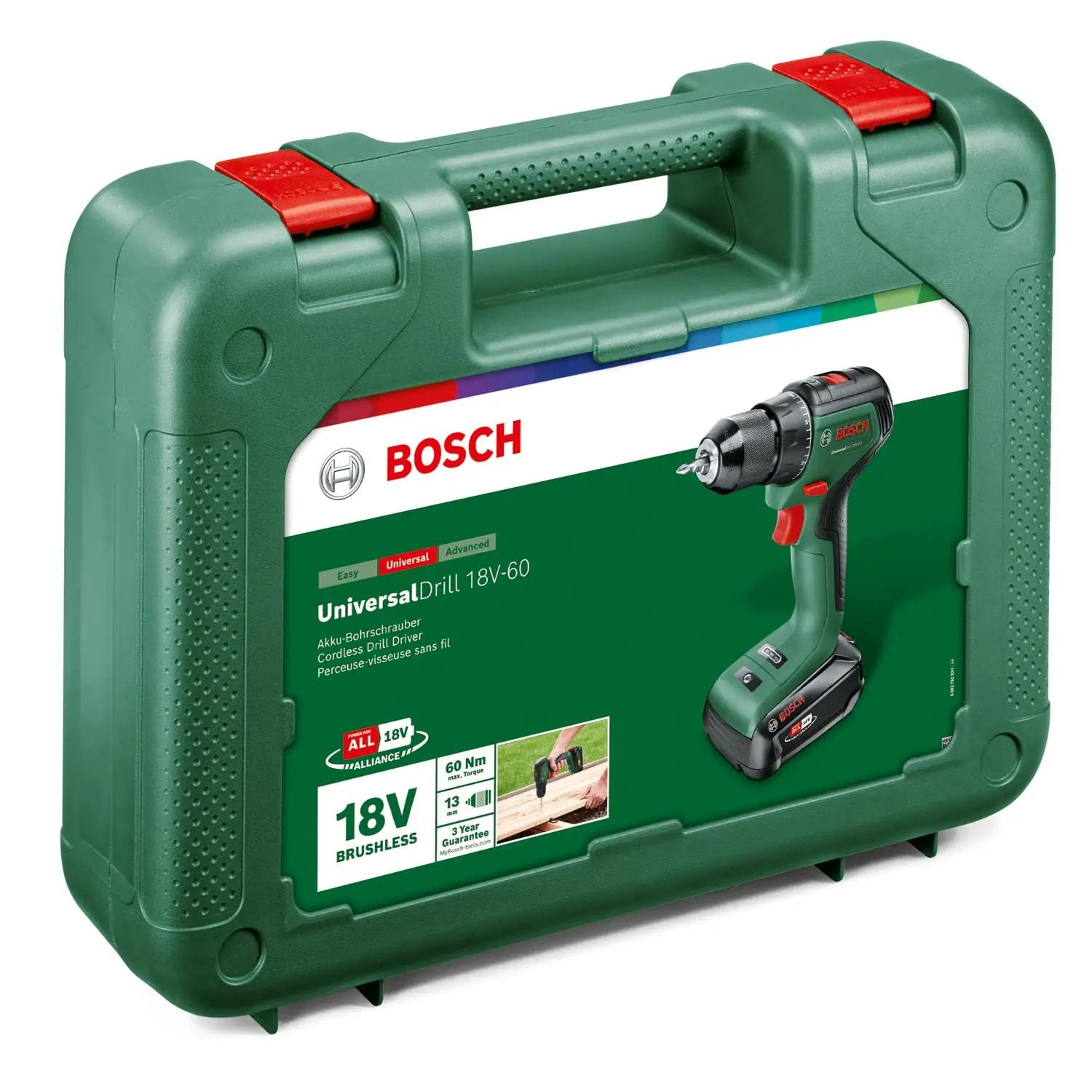 Bosch vastupidav akupuur 18V kahe akuga, mugav käepide – pilt 8