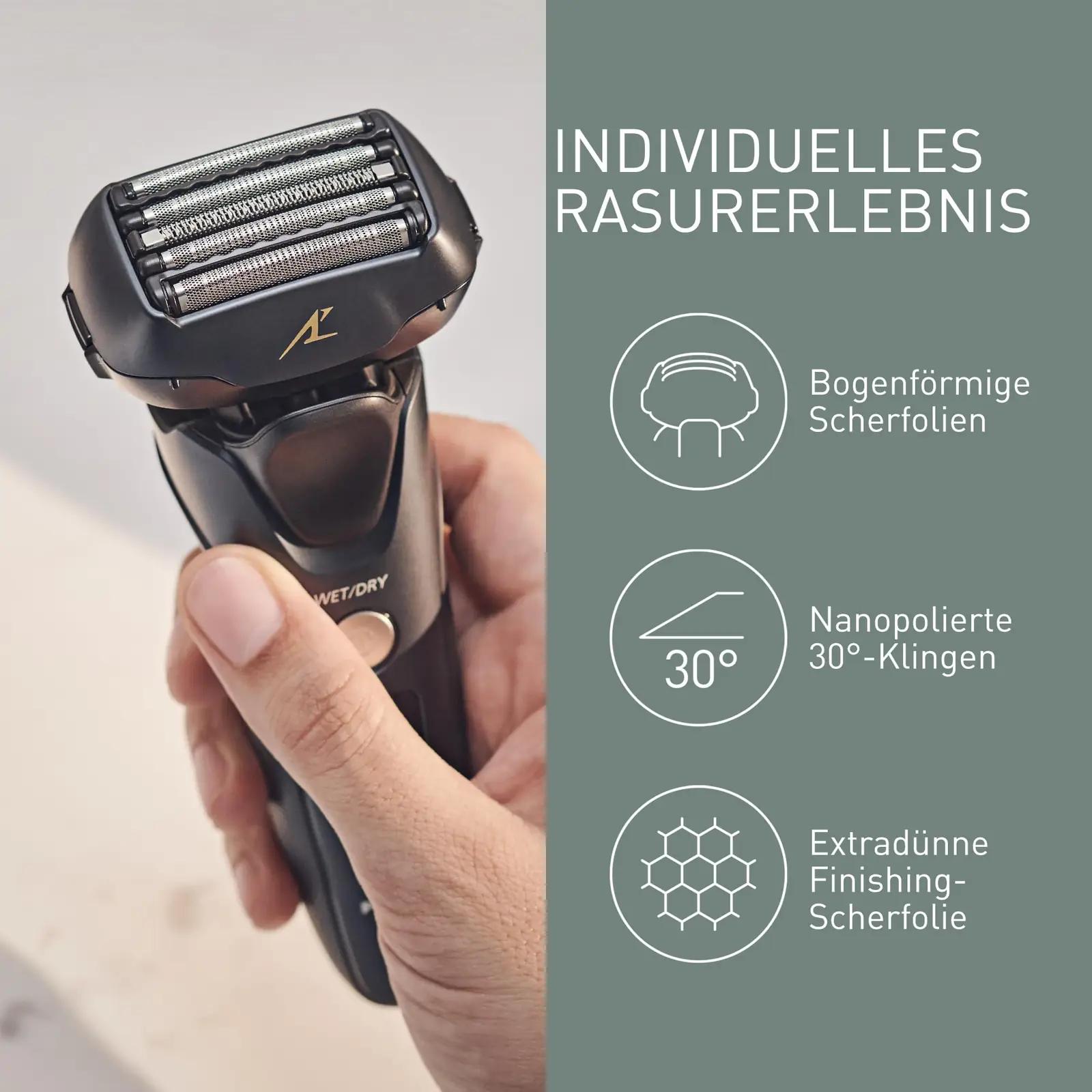 Panasonic terasest varuterad ja folii – täpne raseerimine – pakend ja tarvikud