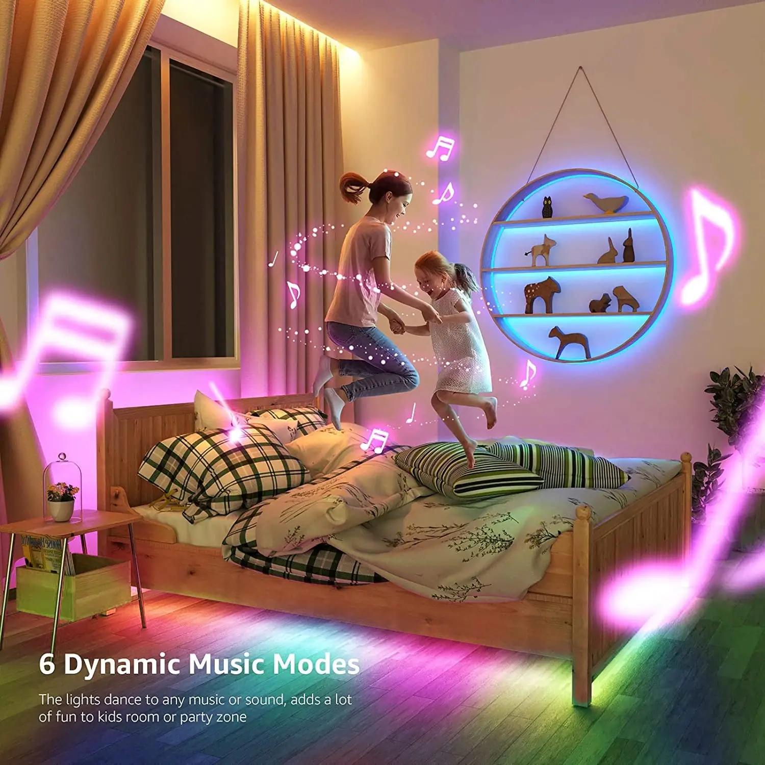 Lepro MagicColor 15 m veekindel RGB LED-riba koduseks meeleoluks – lisavaade