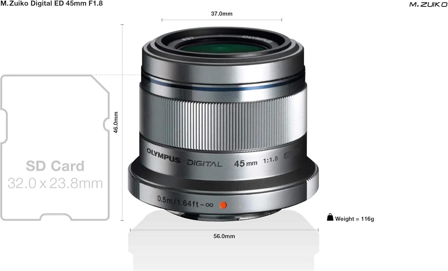 OM SYSTEM valgusjõuline 45mm F1.8 objektiiv portreedele – lisavaade