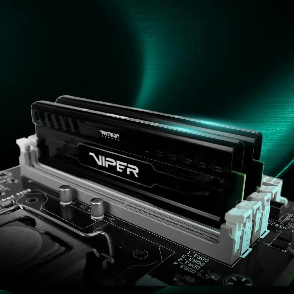 Patriot Memory tugev DDR3 16GB (2x8GB) mänguri RAM – pakend ja tarvikud