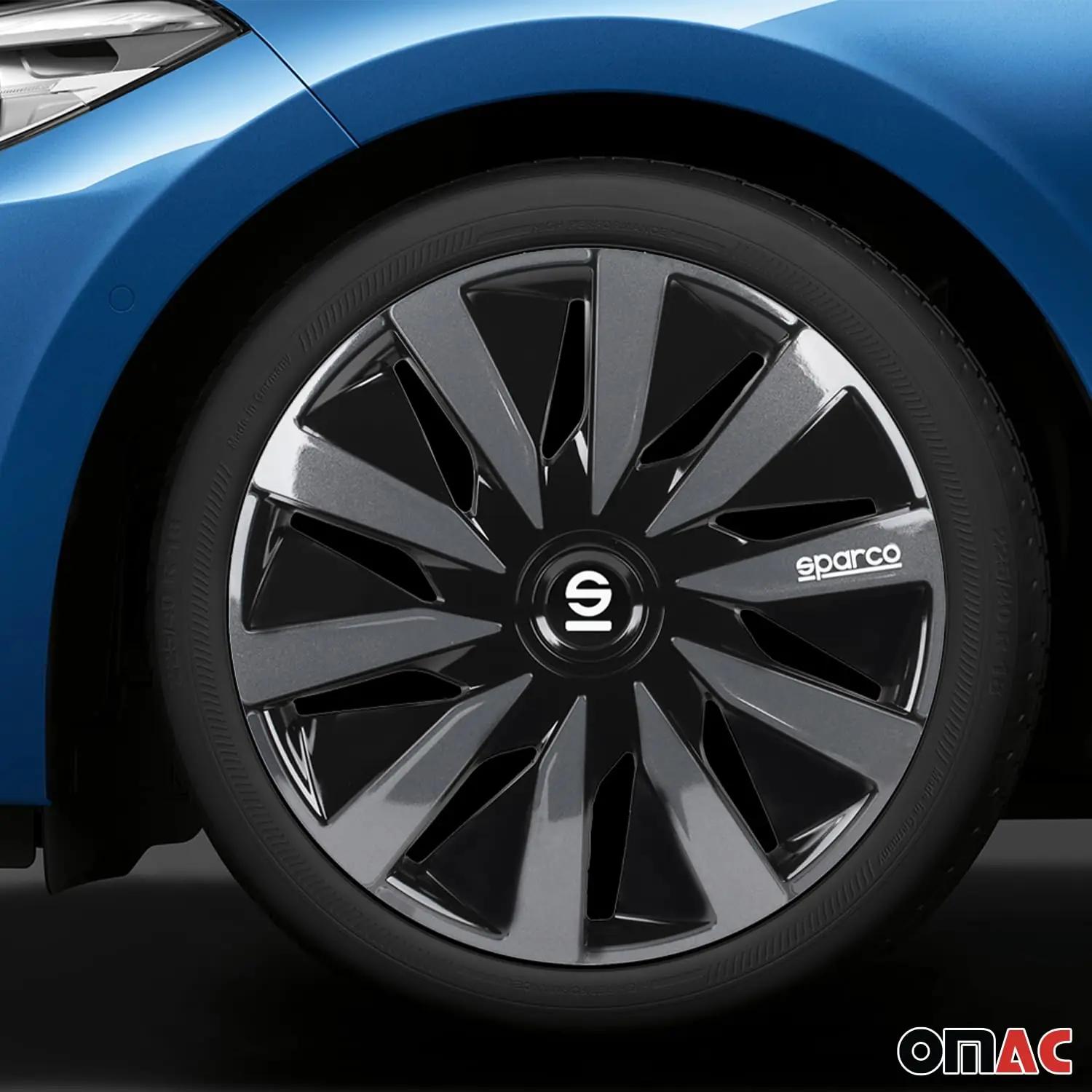 Sparco SPC1691BKGR rattaotsekatted – detailne lähivaade