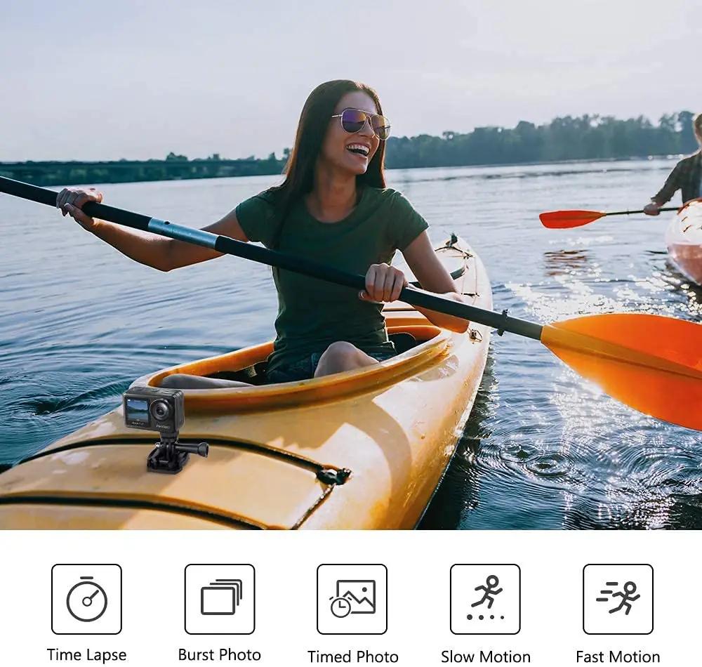 AKASO veekindel action-kaamera 4K video ja 64GB komplekt – detailne vaade