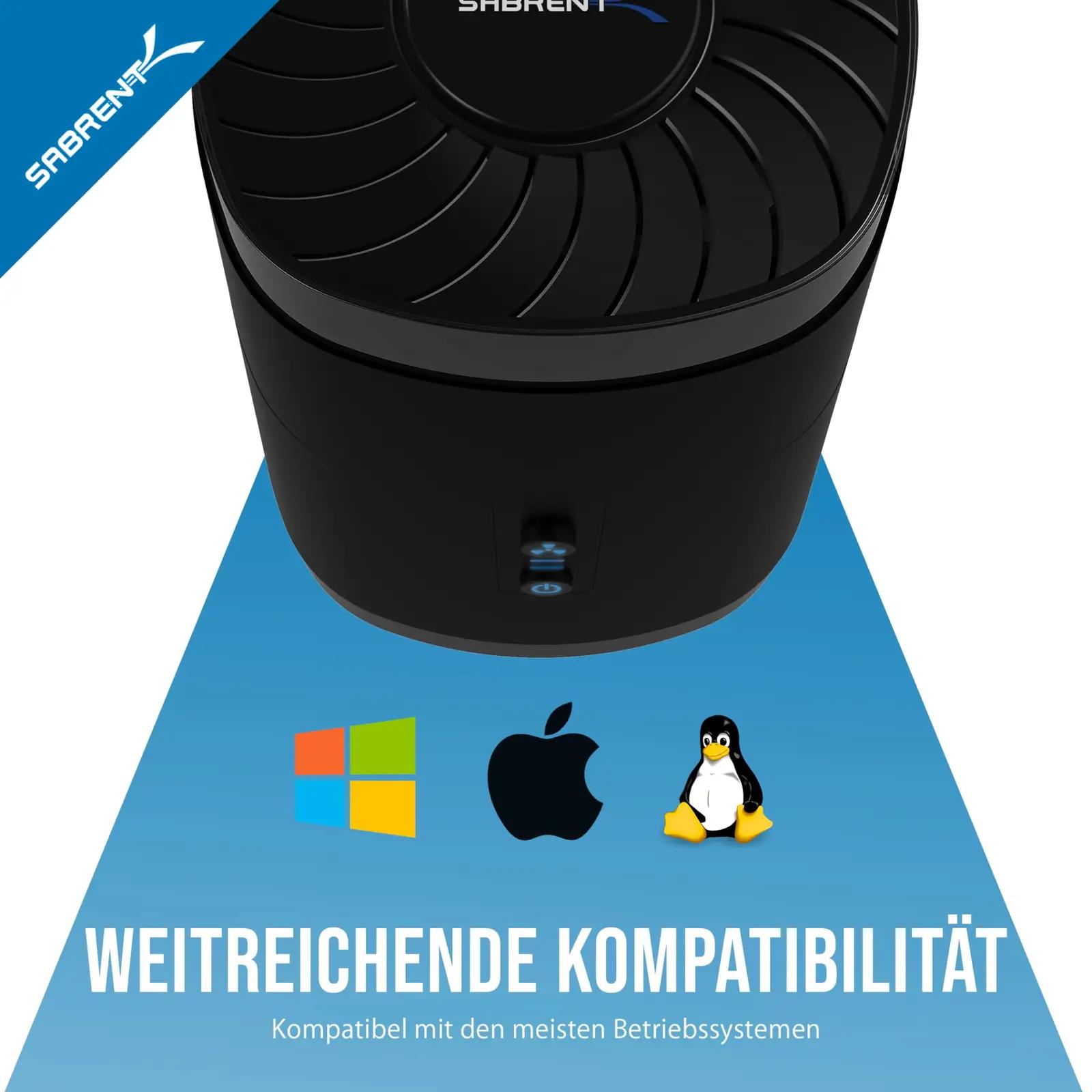 SABRENT 4-sangaga 2,5″ SSD/HDD dockingstation praktiliseks – pilt 7