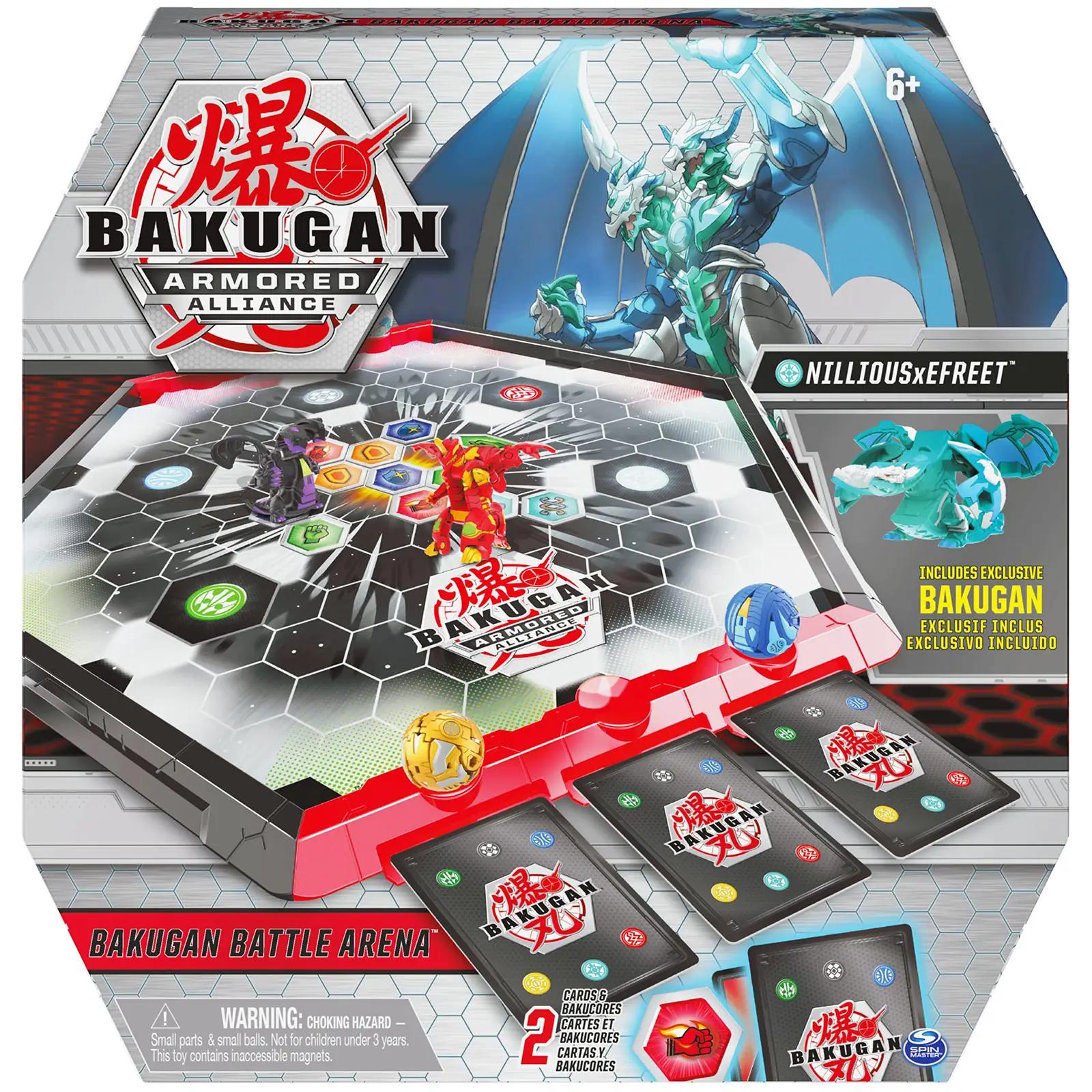 BAKUGAN lahinguvälja komplekt mängimiseks ja kinkimiseks – kasutusnäide