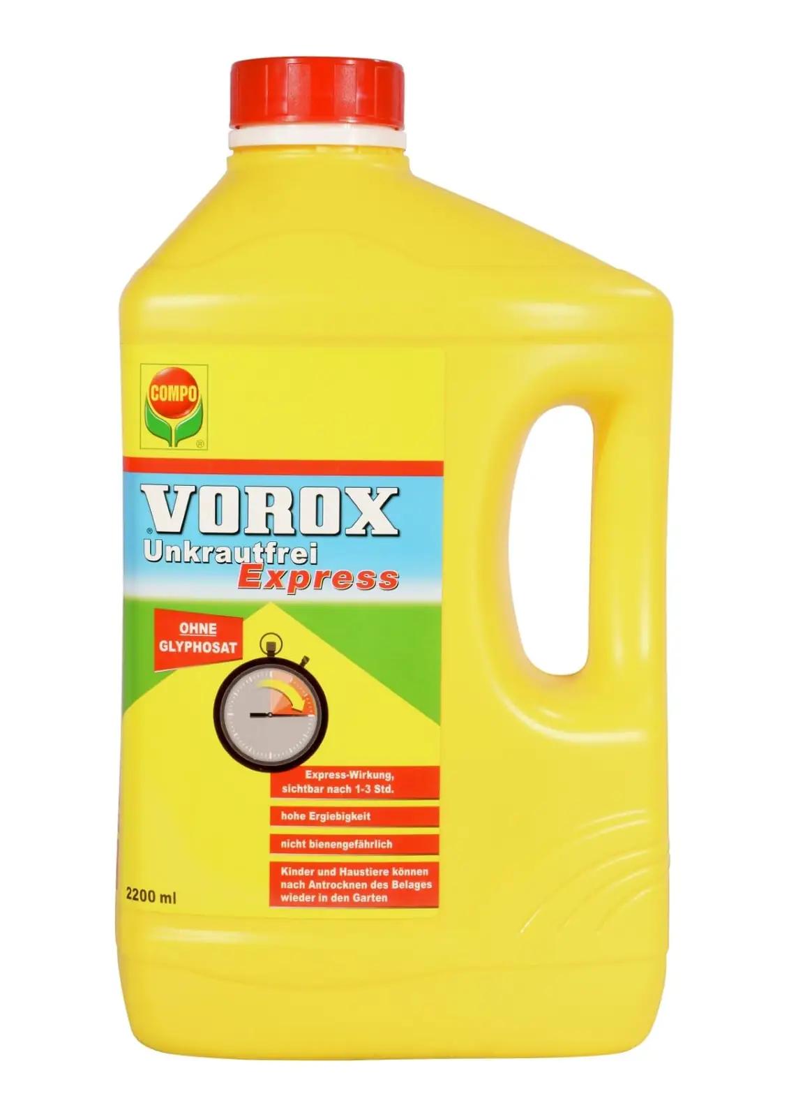 Compo Vorox 2,2L kontsentraat – tõhus umbrohutõrje aia jaoks