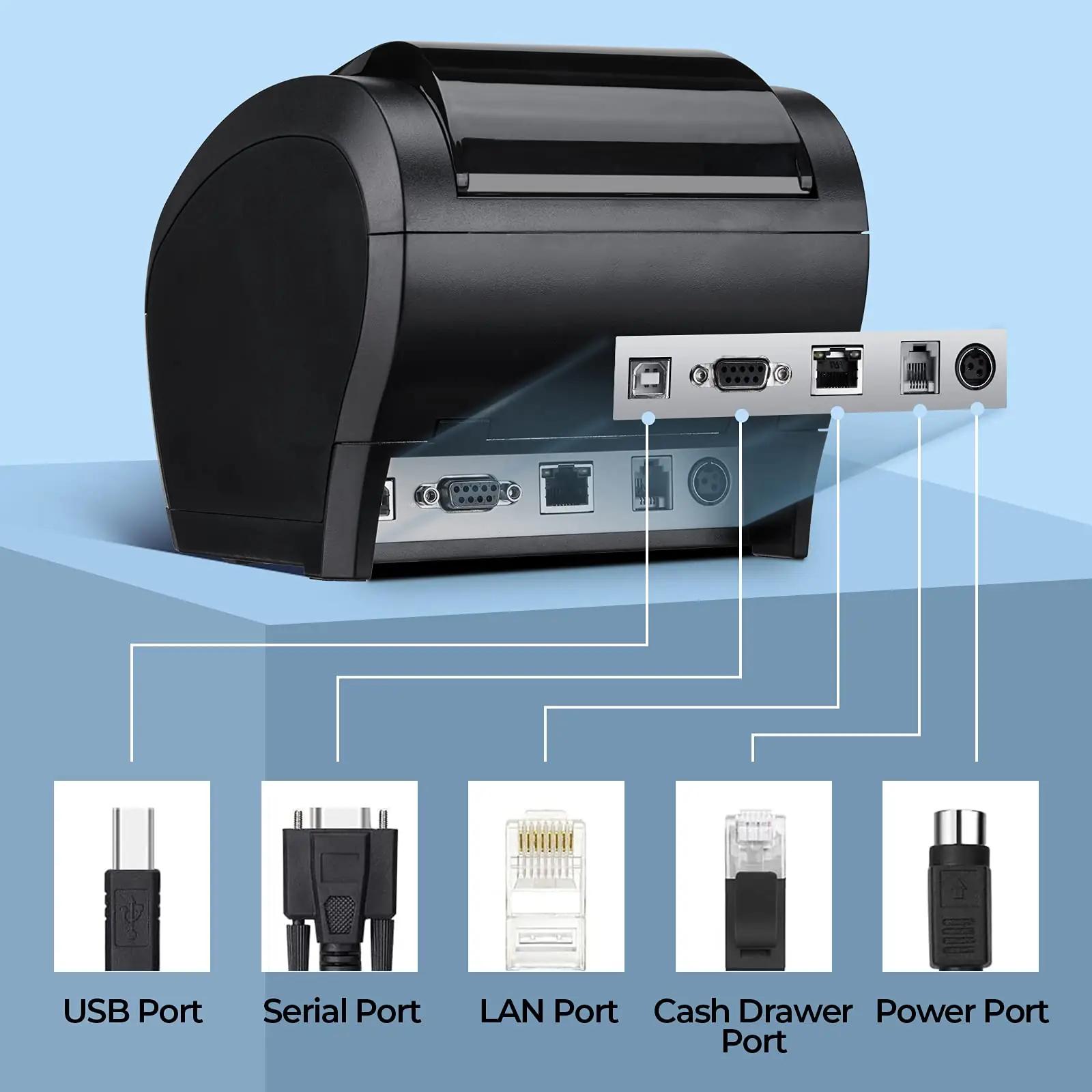 MUNBYN termoprinter WiFi ja Ethernet — kiire kontoriabi – pilt 7