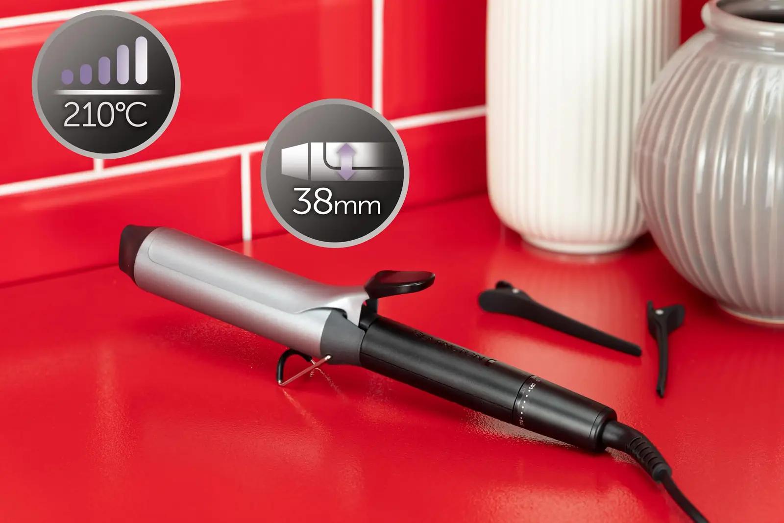 Remington kerge keraamiline lokitang 38 mm – pehmed lained – detailne vaade