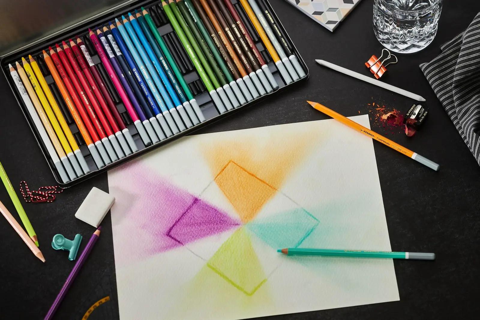 STABILO pastellkreidestift — pehmed varjundid kunstnikule (36) – pilt 6