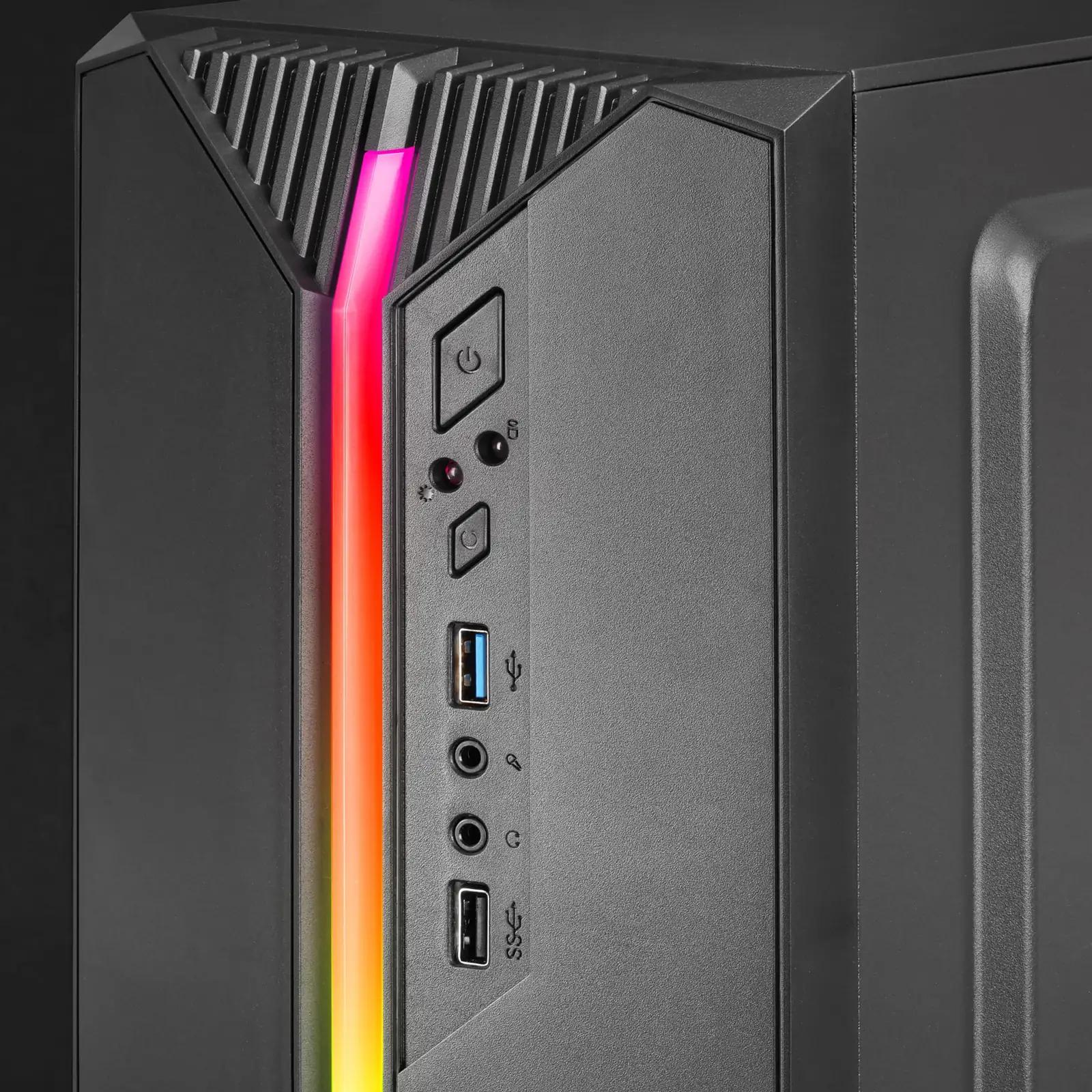 Mars Gaming kompaktne Micro-ATX korpus ARGB aknaga — MCS1 – lisavaade