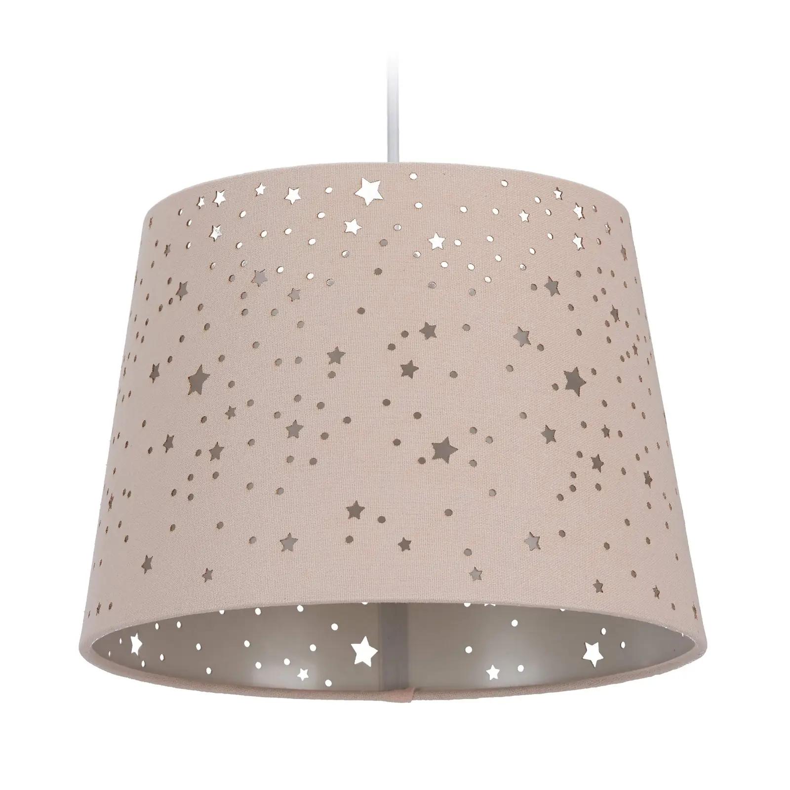 Relaxdays roosa lastenurkade ripats-lamp
