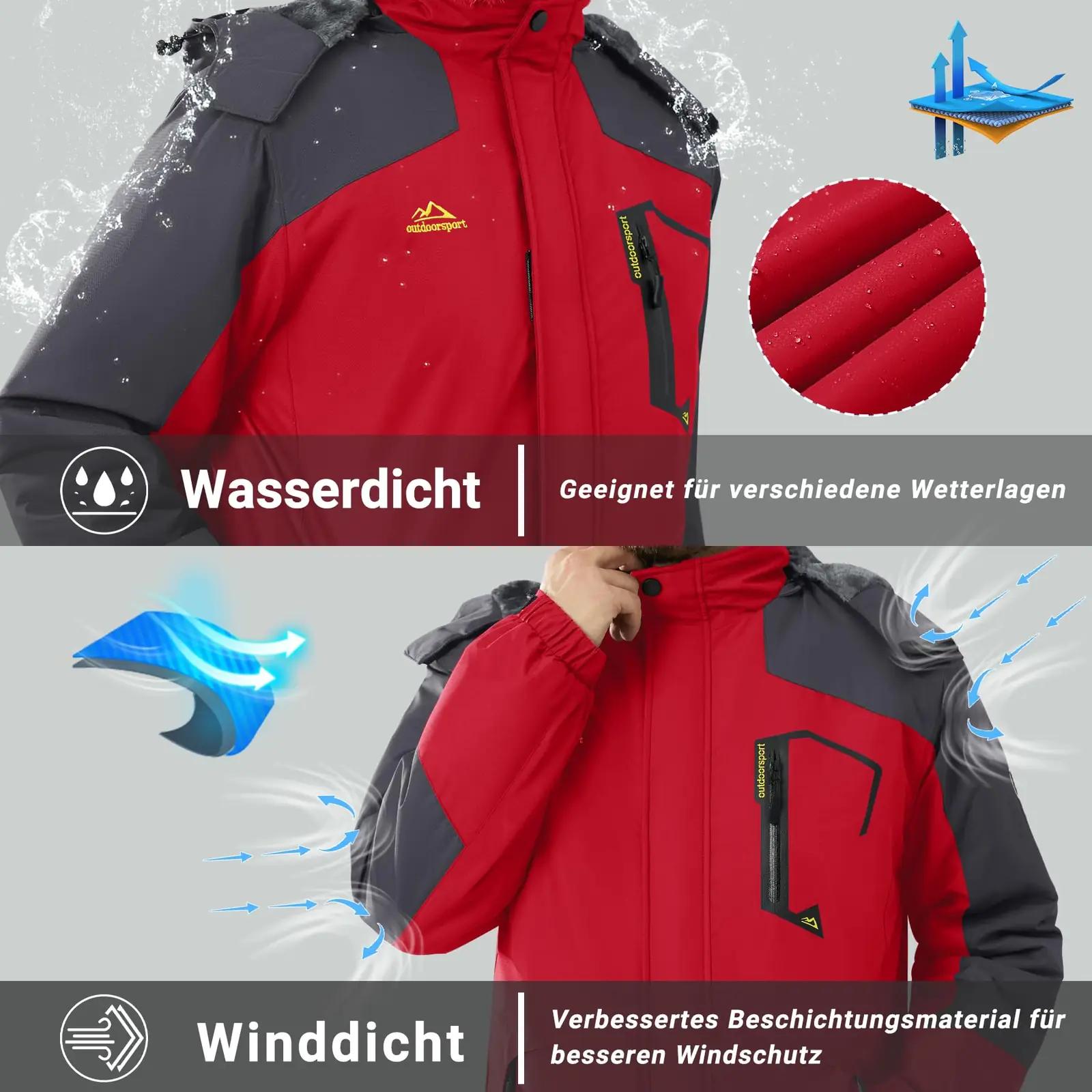 KEFITEVD KEF-151-EU-Red-3XL mehed – detailne lähivaade