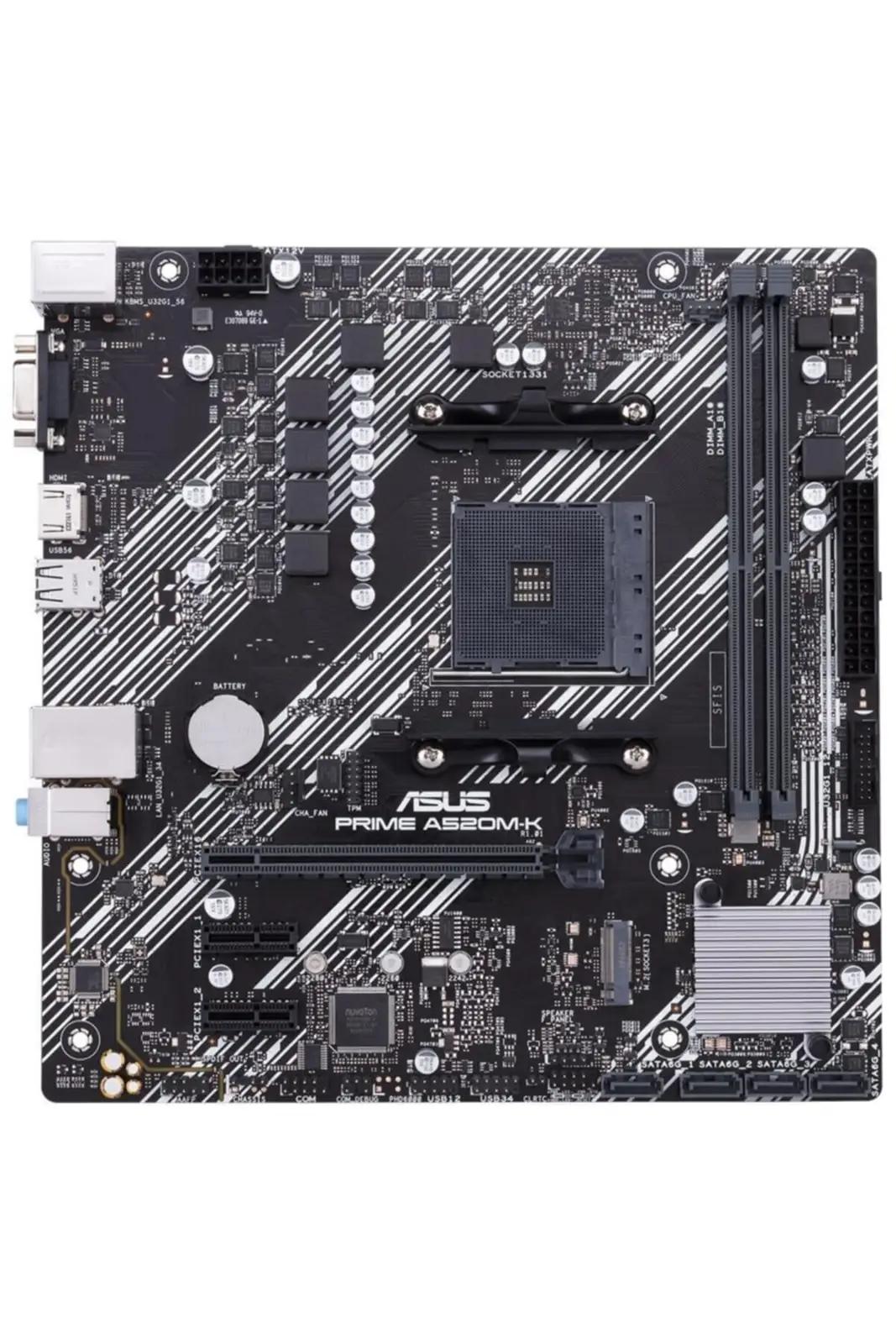 ASUS emaplaat A520M-K micro-ATX — stabiilne ja kompaktne alus – pilt 6