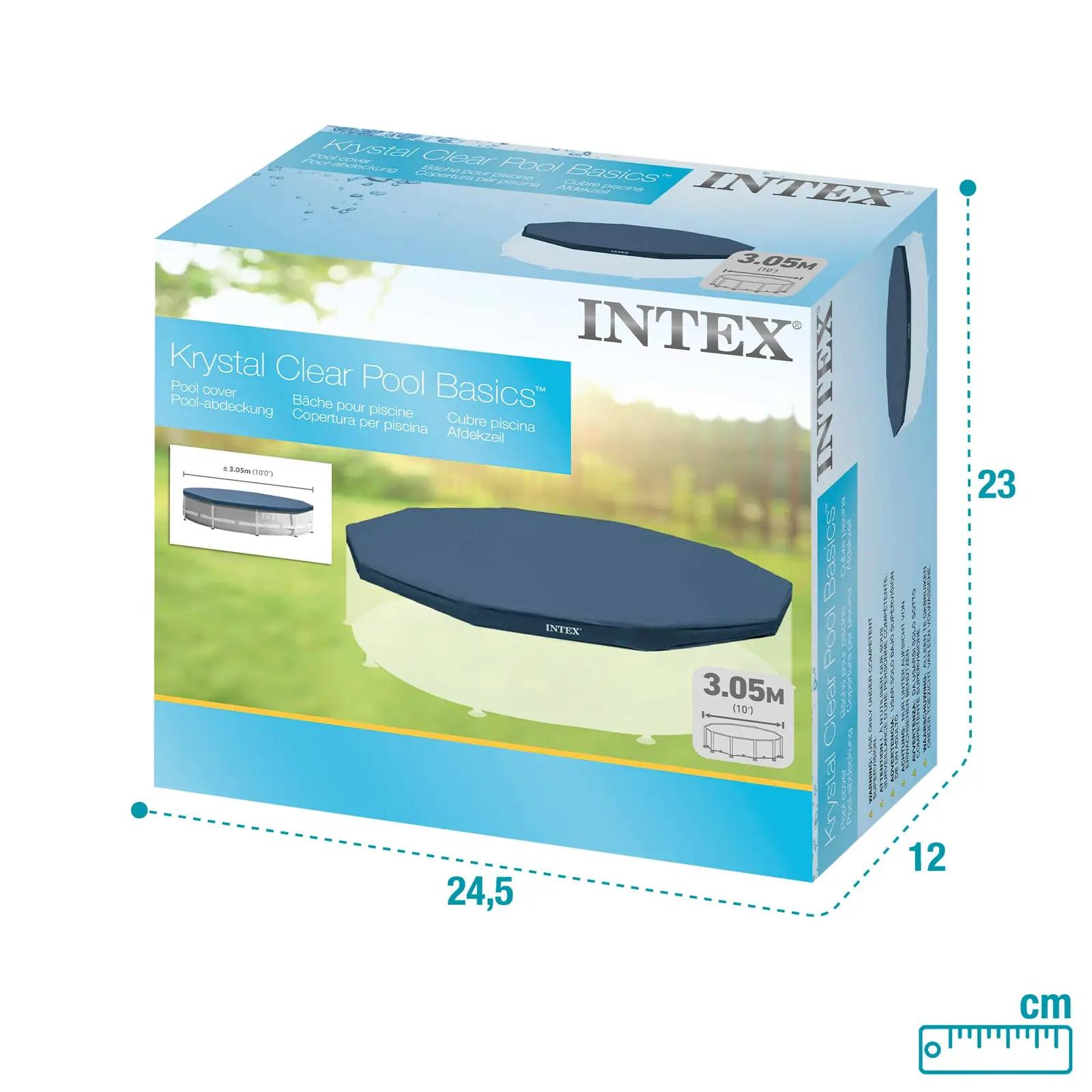 Intex vastupidav PE katteplekk basseinile – hall 18 ft – pilt 7