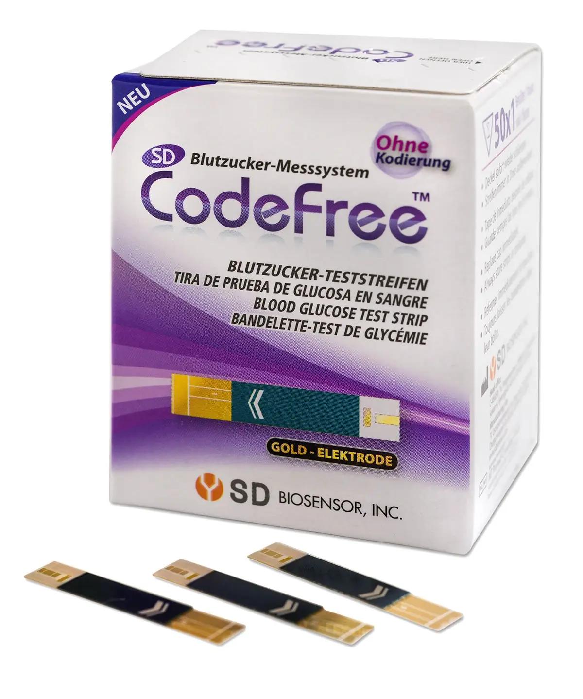 CodeFree diabeedikatsetuse testiribad 200 tk — majanduspakend – detailne vaade