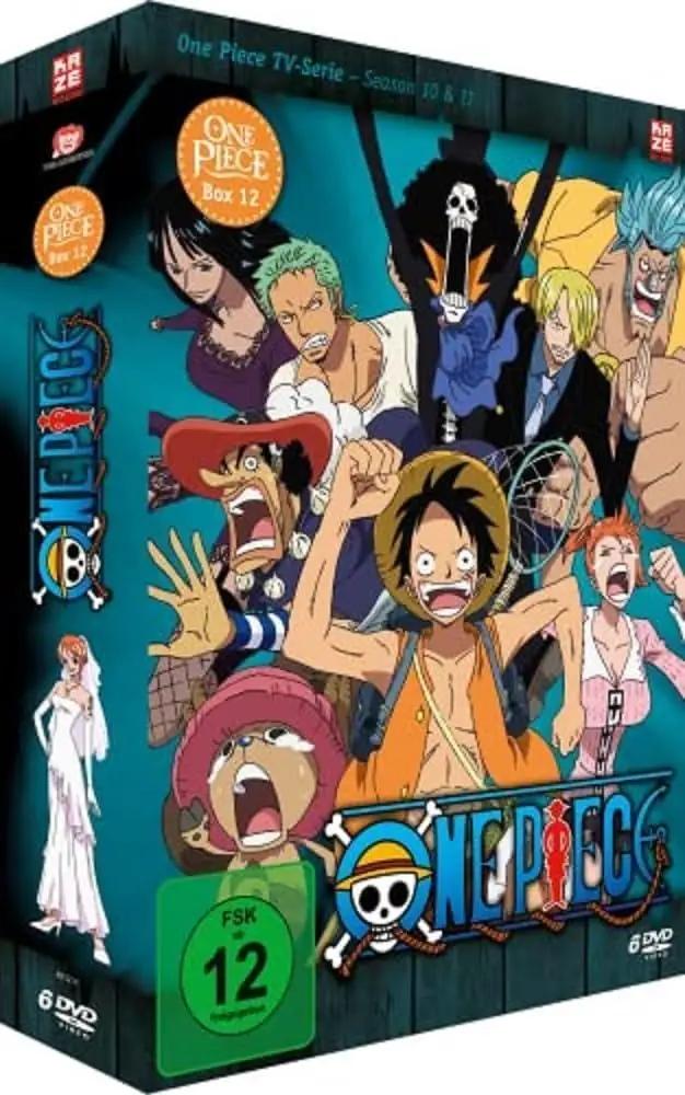 Crunchyroll DVD-kollektsioon – One Piece Vol. 12 kui kingitus – pakend ja tarvikud