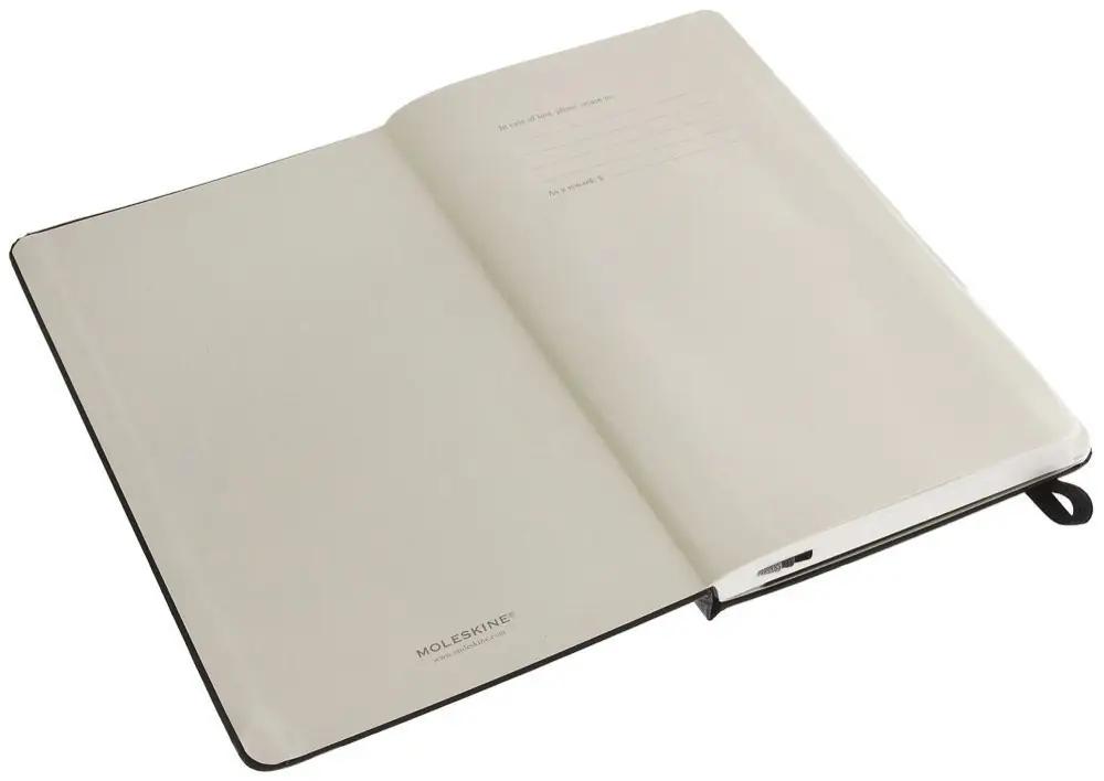 Moleskine kvaliteetne Home Life paks nahkkate märkmik – kasutusnäide
