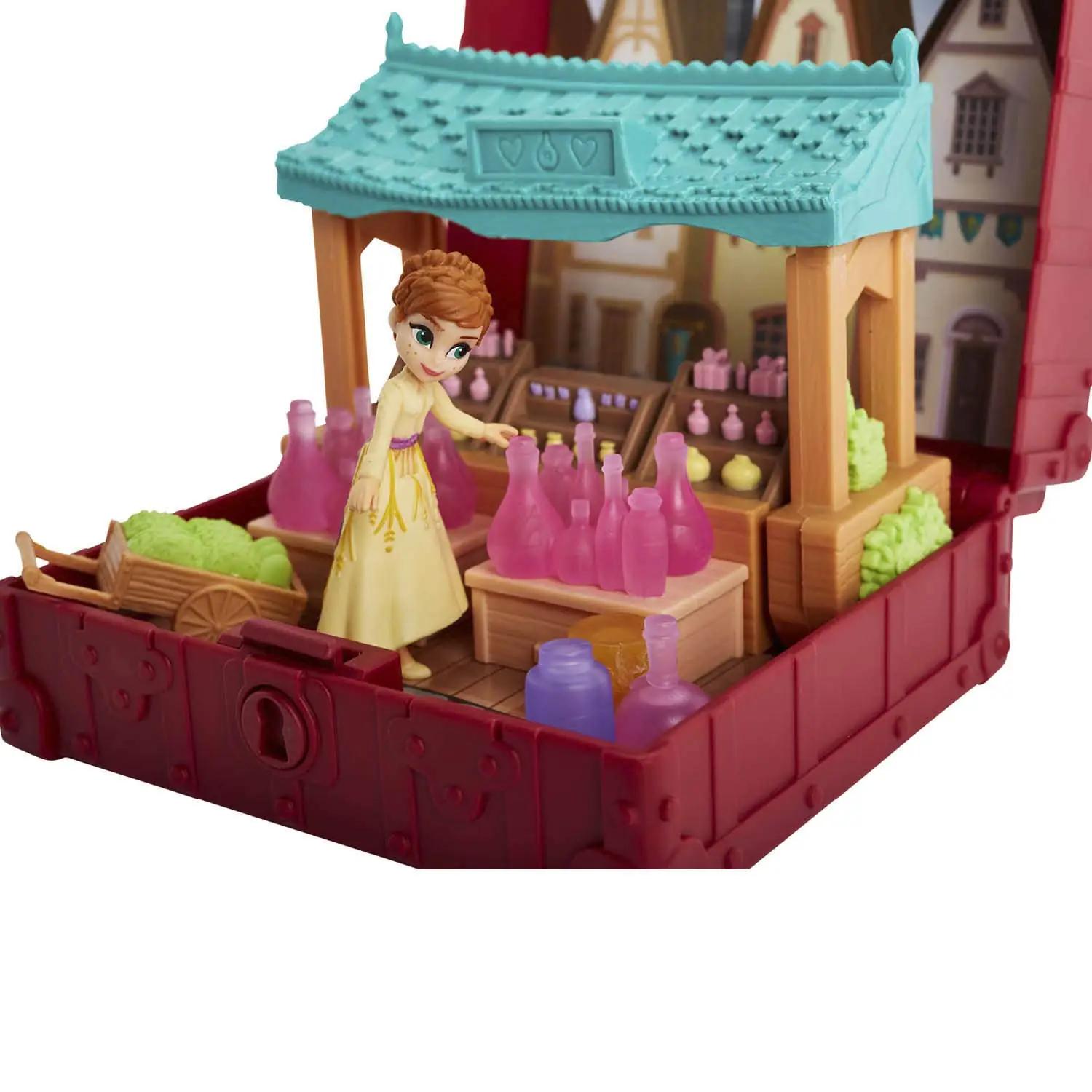 Disney mänguline plastikust külakomplekt Anna nukuga – pilt 7