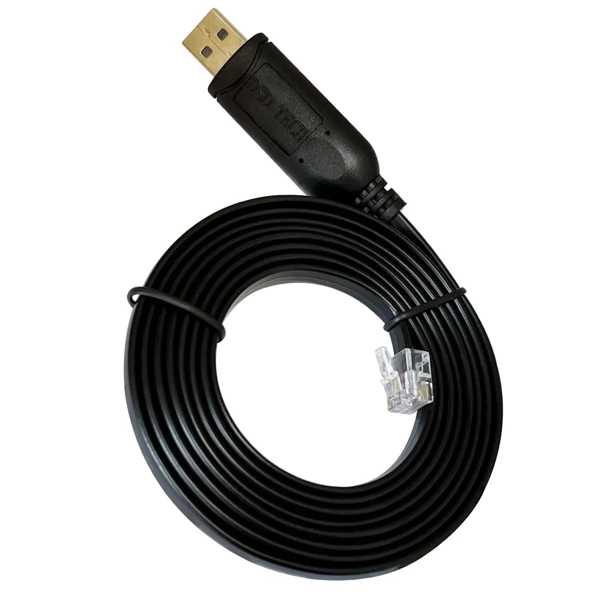 DSD TECH USB-serialkaabel – vastupidav ühendus kommunikatsiooniks – lisavaade