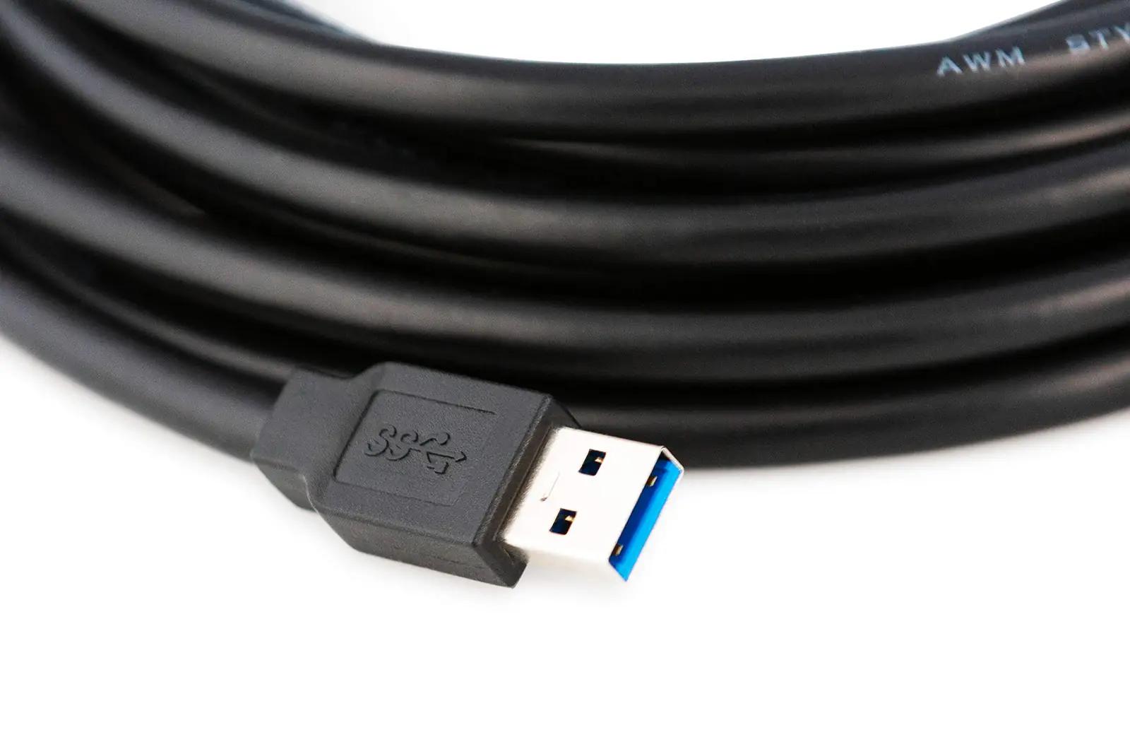 MutecPower tugev USB 3.0 aktiivpikendus 10 m — pikendab seadeid – lisavaade