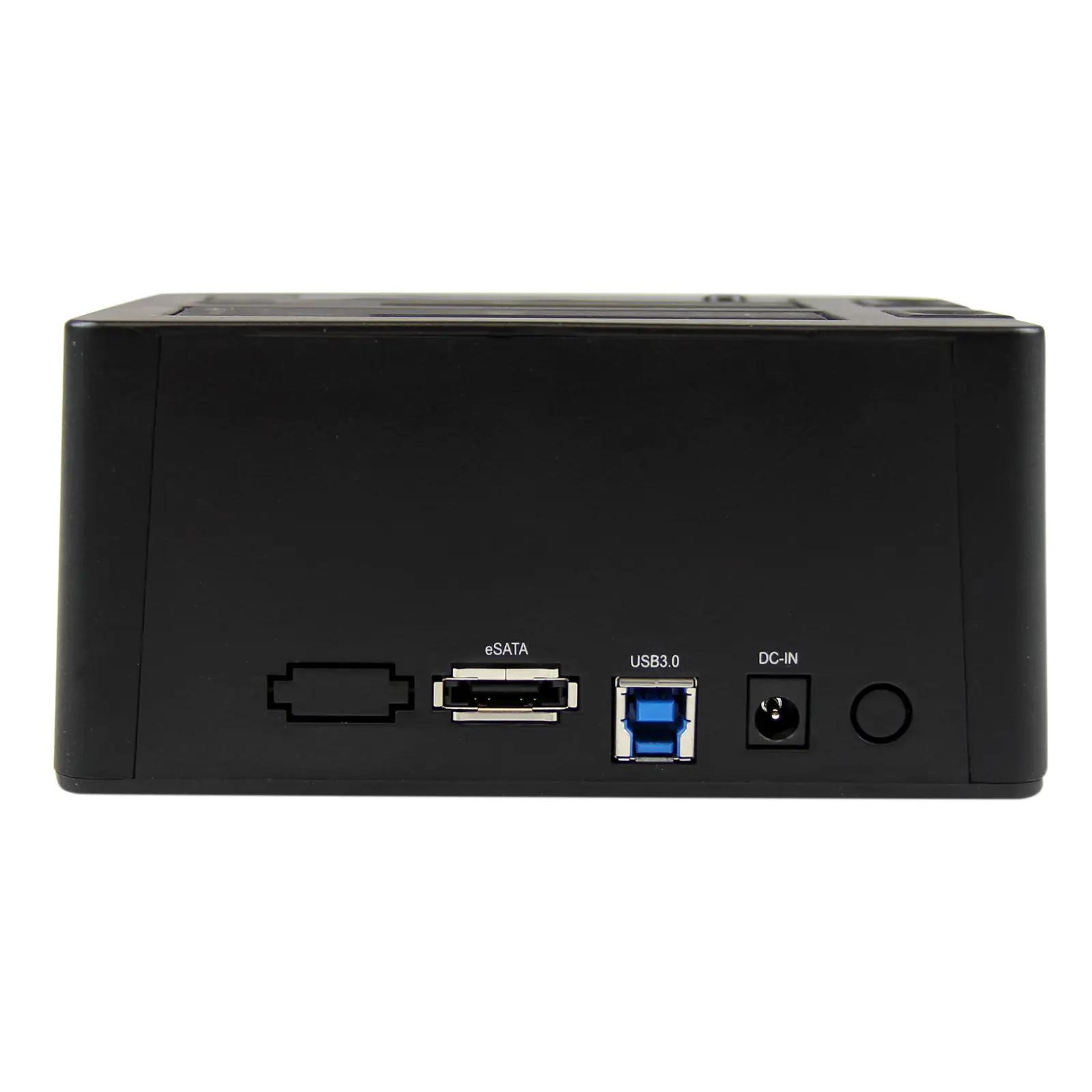 StarTech kaherajaline USB 3.0/eSATA dokk kiiremaks – kasutusnäide